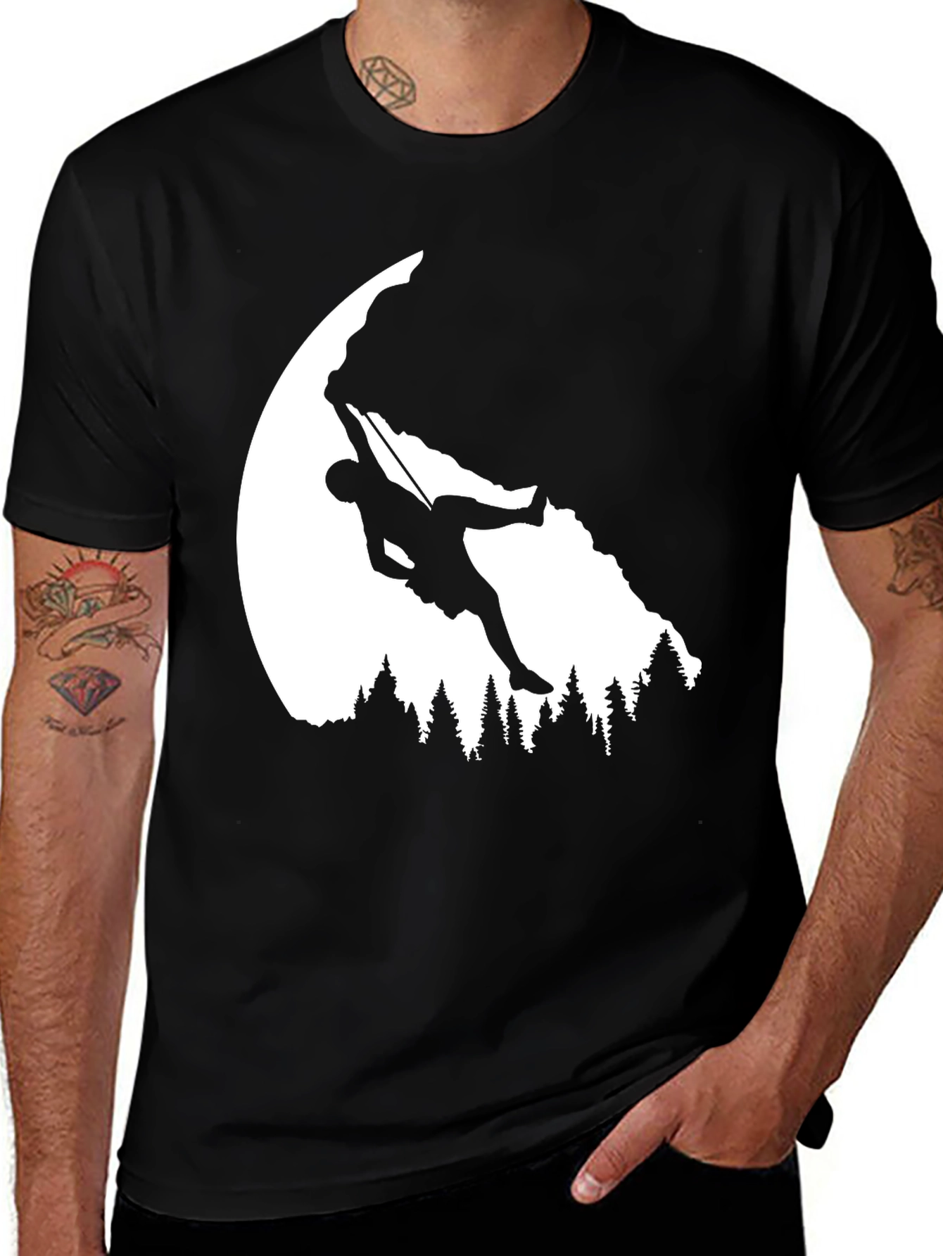 Mountain Climber Graphic Tee - Adventure Awaits!