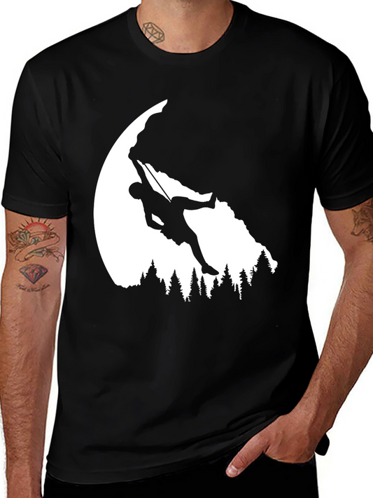 Mountain Climber Graphic Tee - Adventure Awaits!