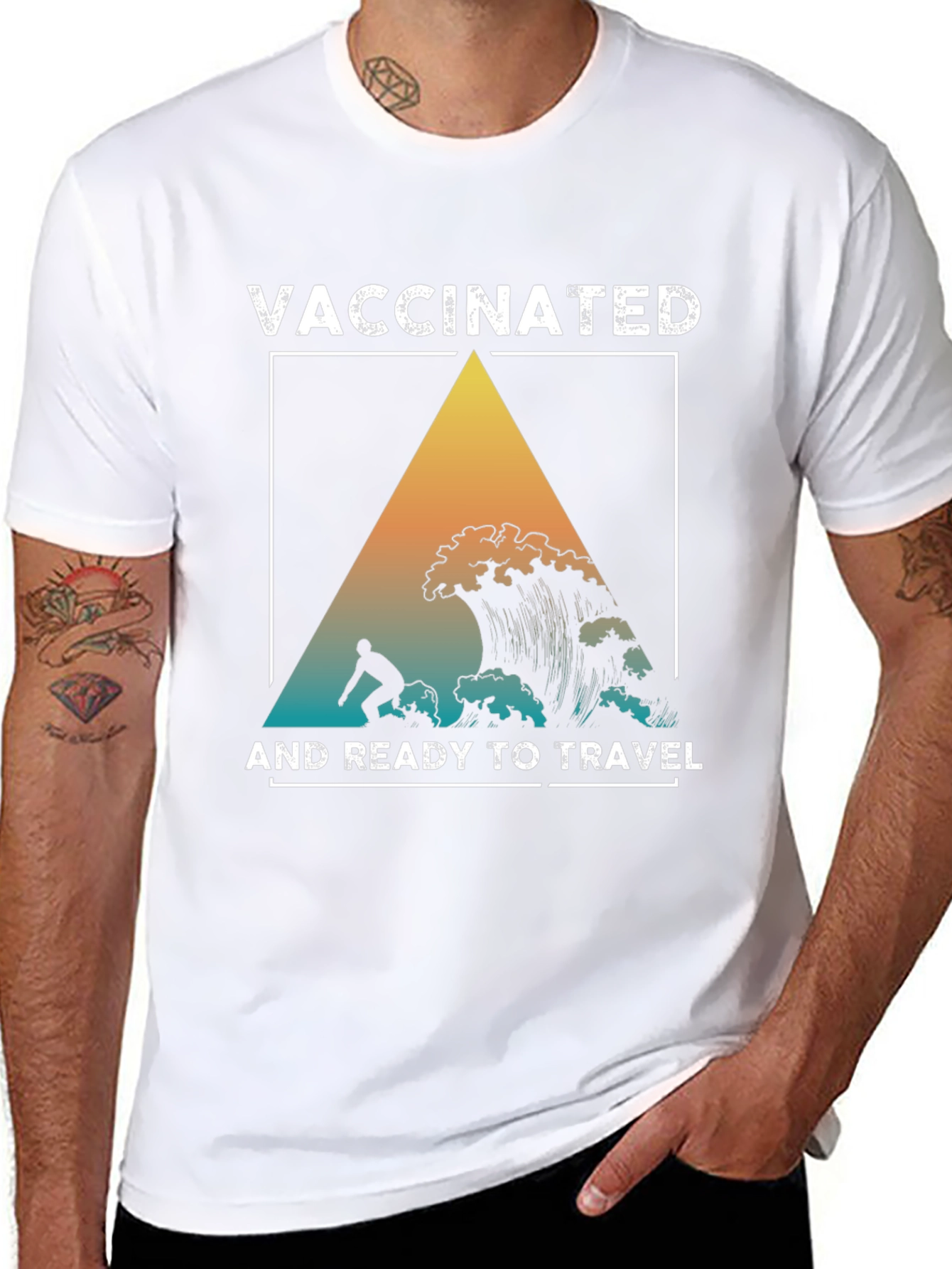 Vaccinated & Ready To Travel T-Shirt