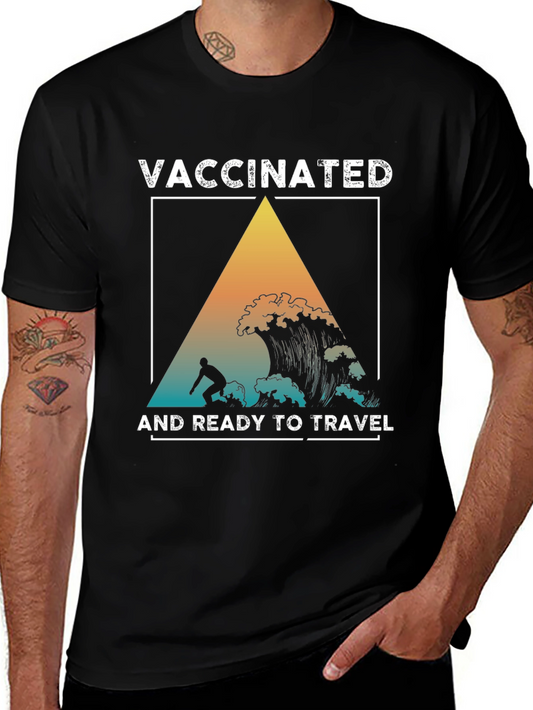 Vaccinated & Ready To Travel T-Shirt