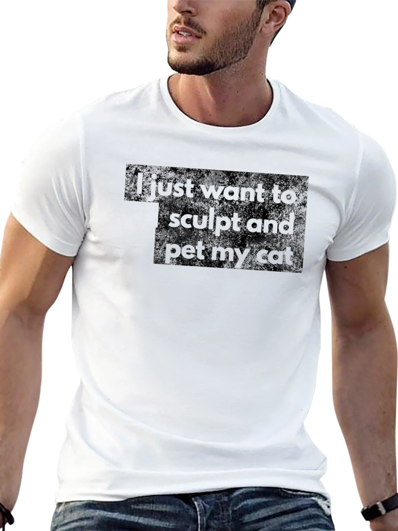 Sculpt & Cat Lover T-Shirt