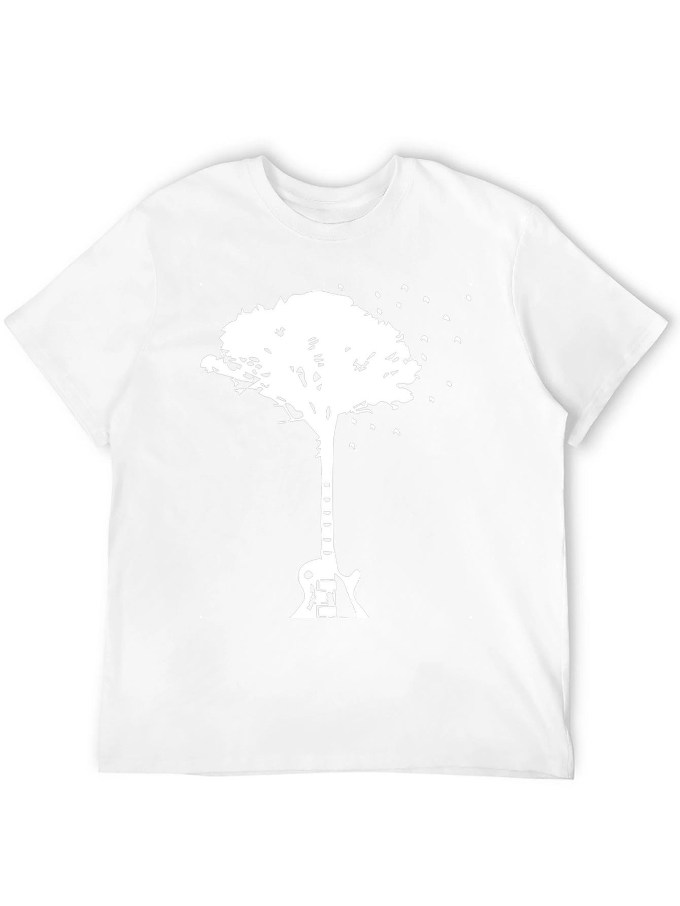 Guitar Tree Graphic T-Shirt - Music Lover Tee