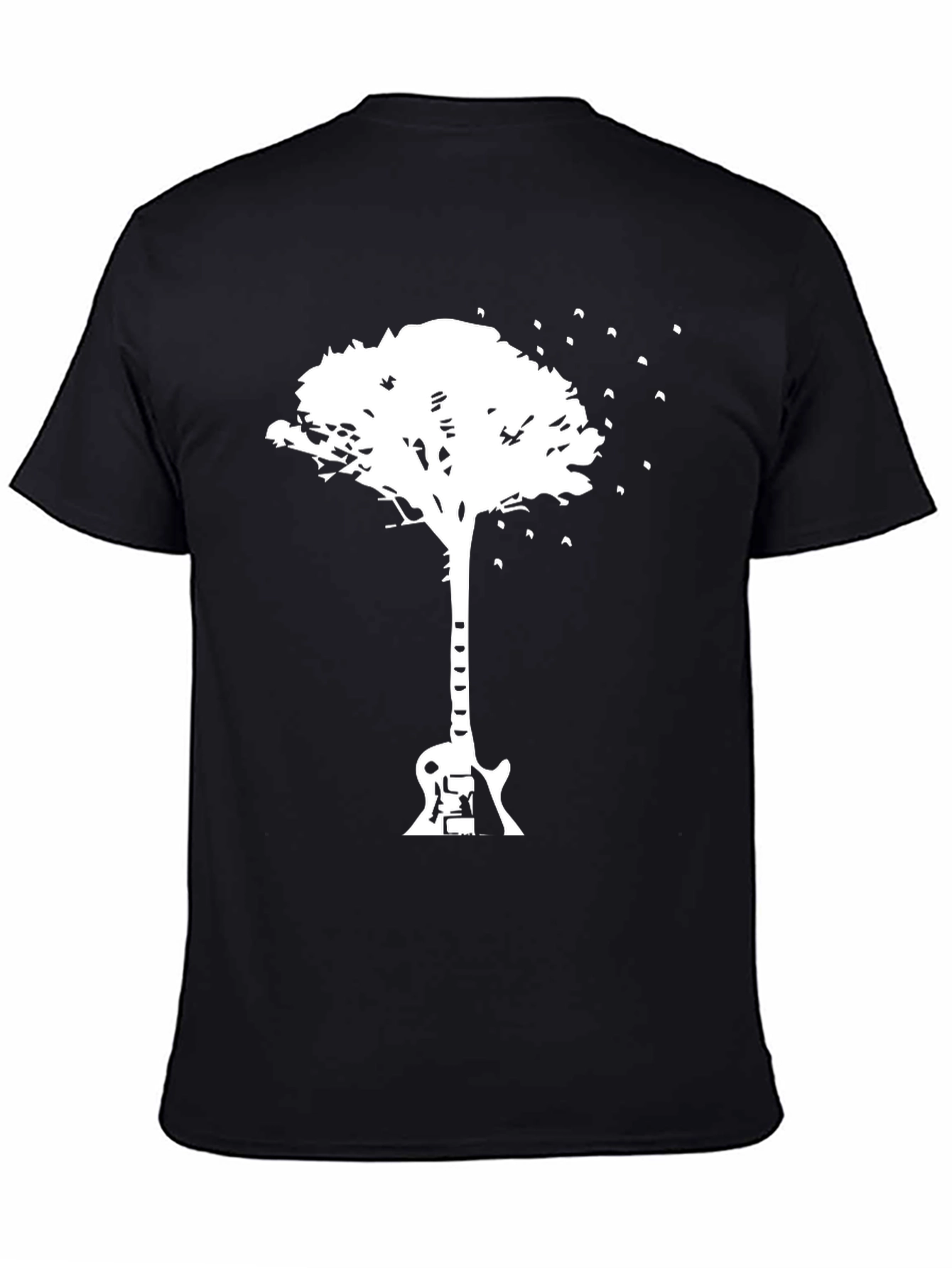 Guitar Tree Graphic T-Shirt - Music Lover Tee
