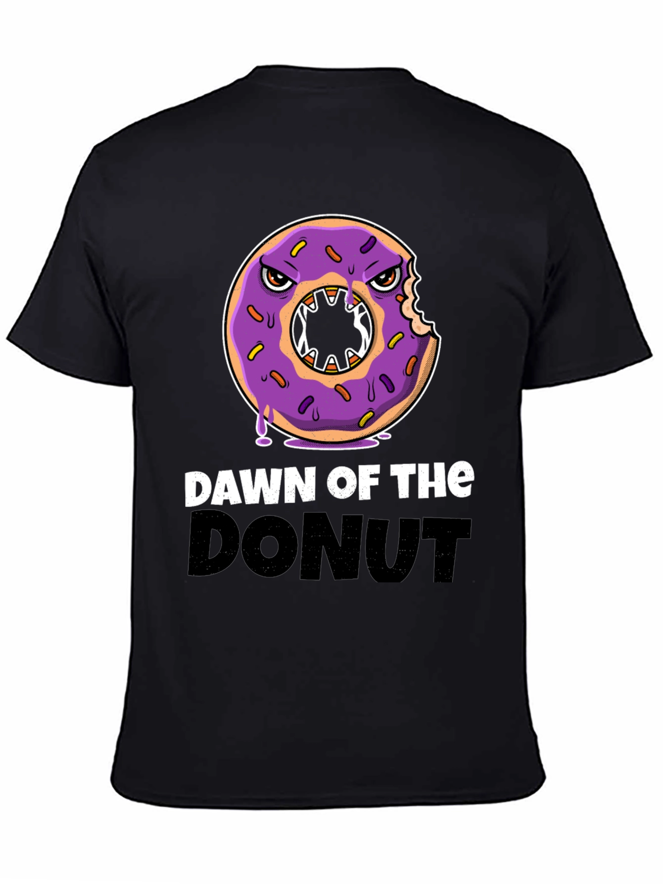 Dawn of the Donut Graphic T-Shirt