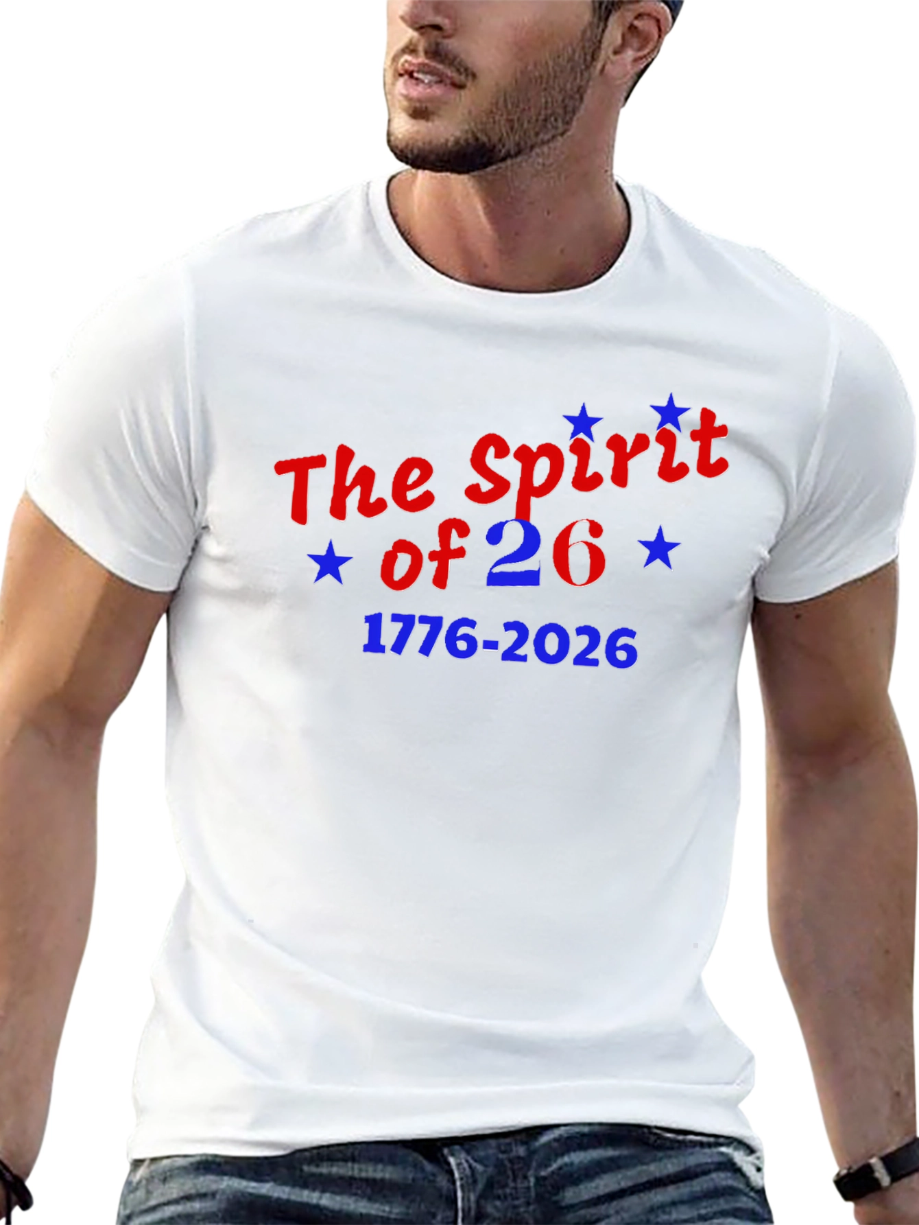 Spirit of 26 T-shirt Patriotic Tee
