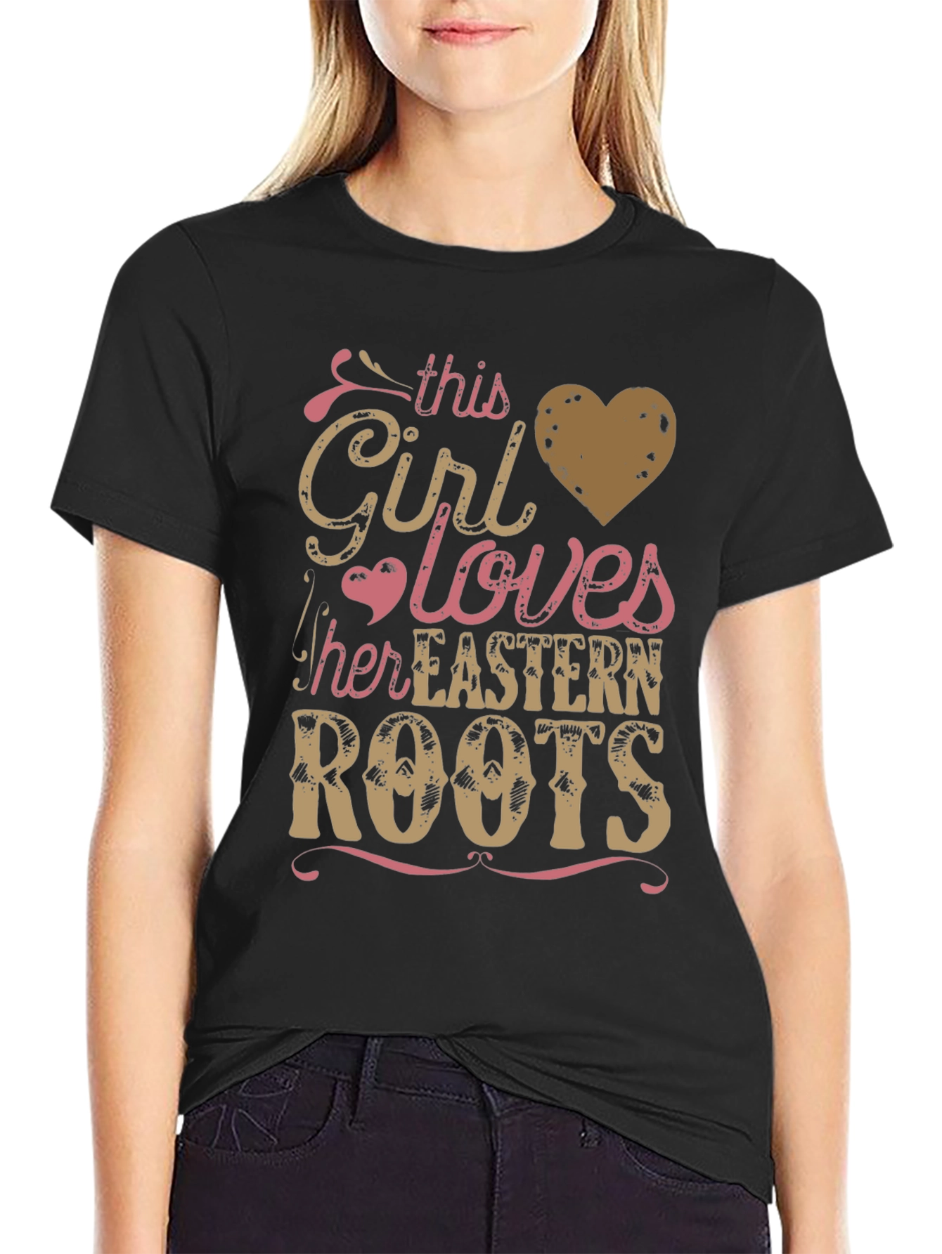 This Girl Loves Her Eastern Roots T-Shirt