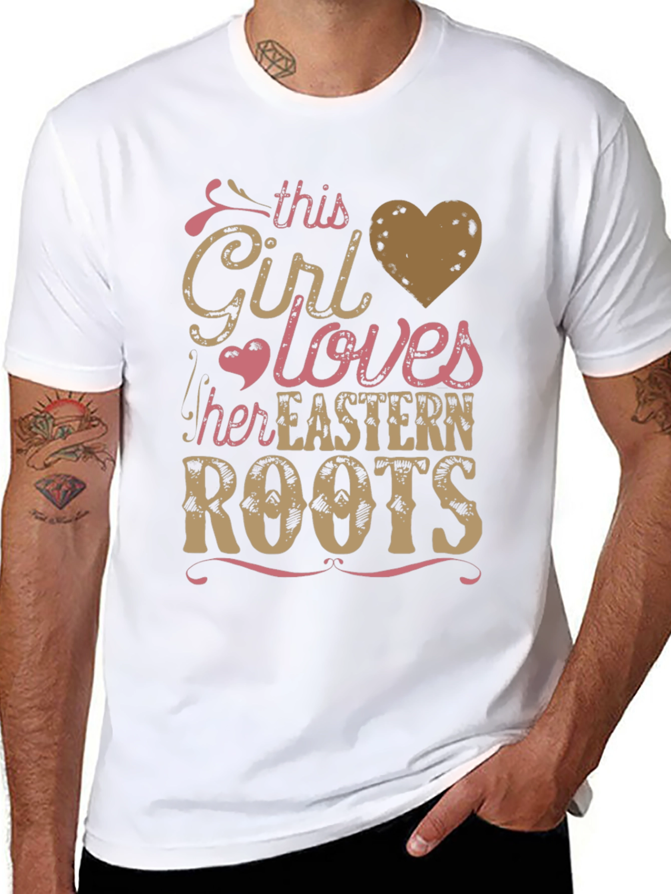 This Girl Loves Her Eastern Roots T-Shirt