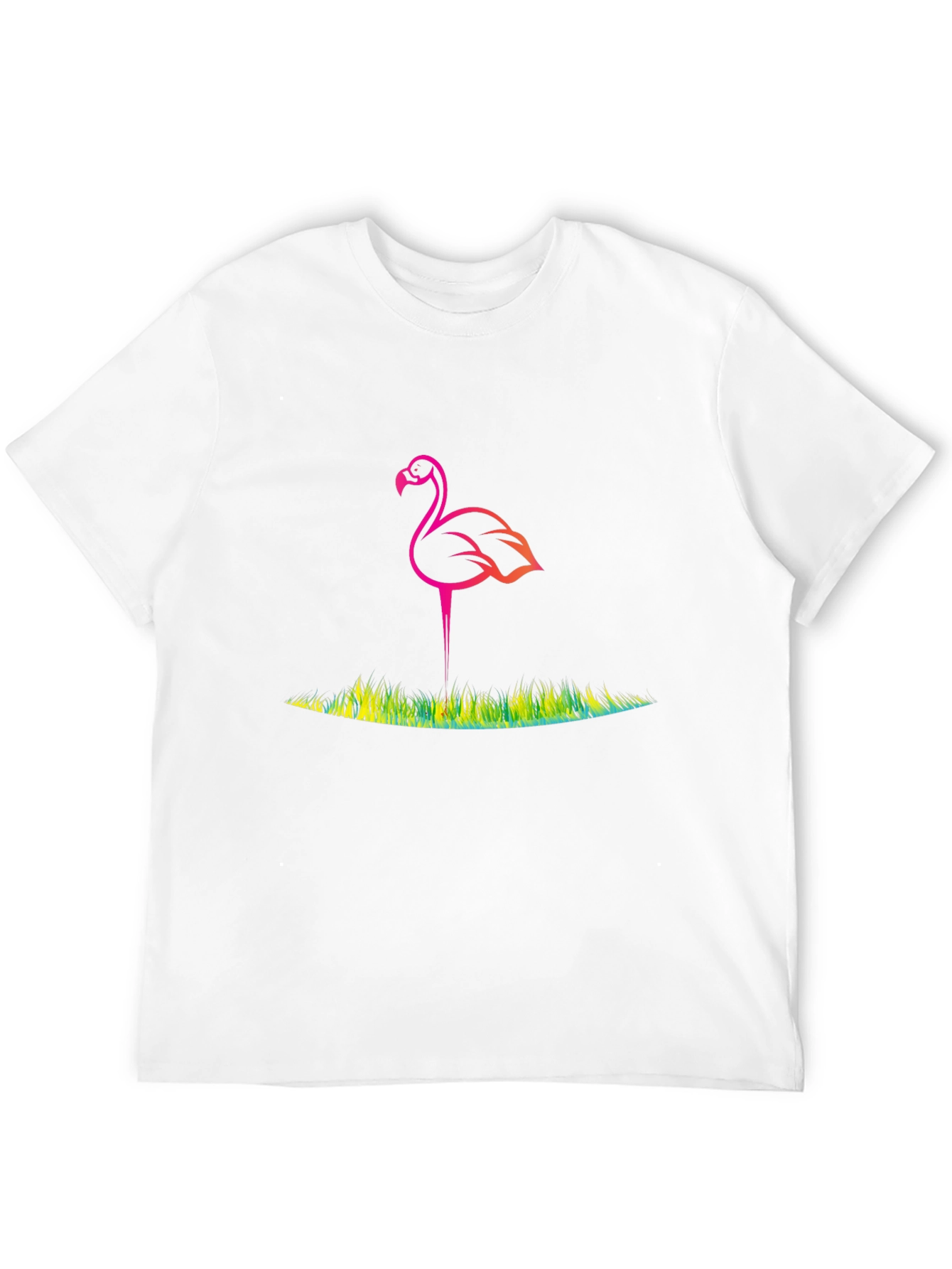 Flamingo Graphic Tee - Vibrant & Unique Design
