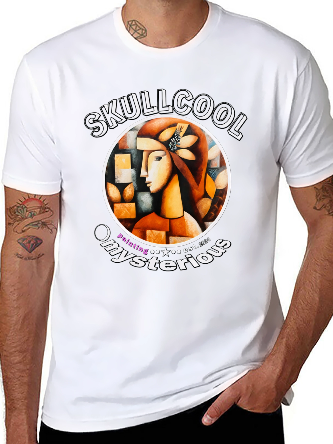 Skullcool Mysterious Painting T-Shirt