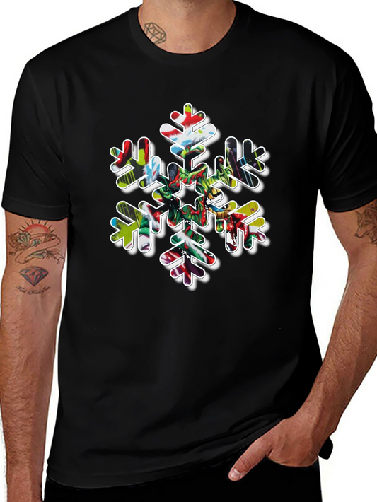 Festive Snowflake Graphic Tee