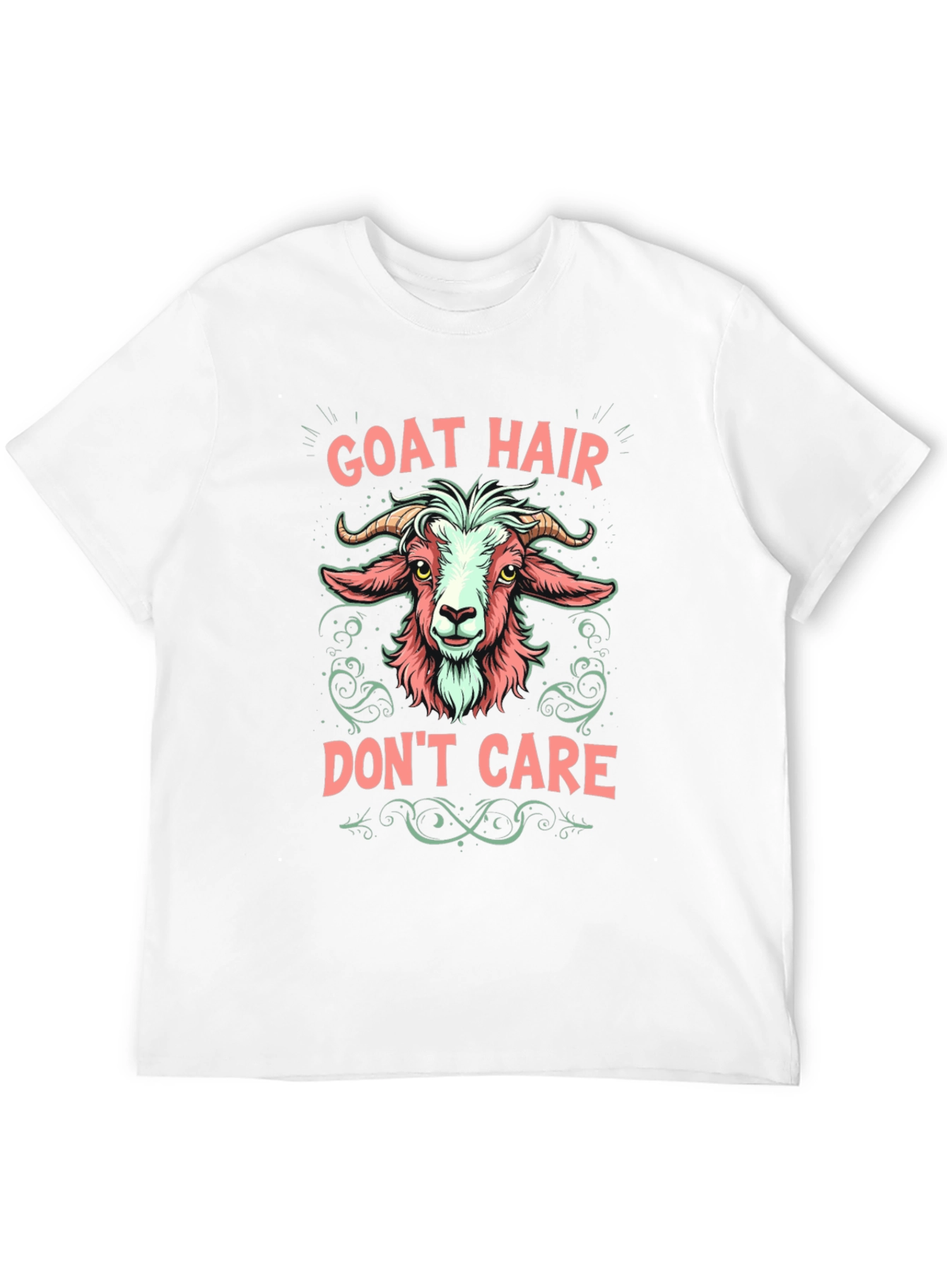 Goat Hair Dont Care Graphic Tee