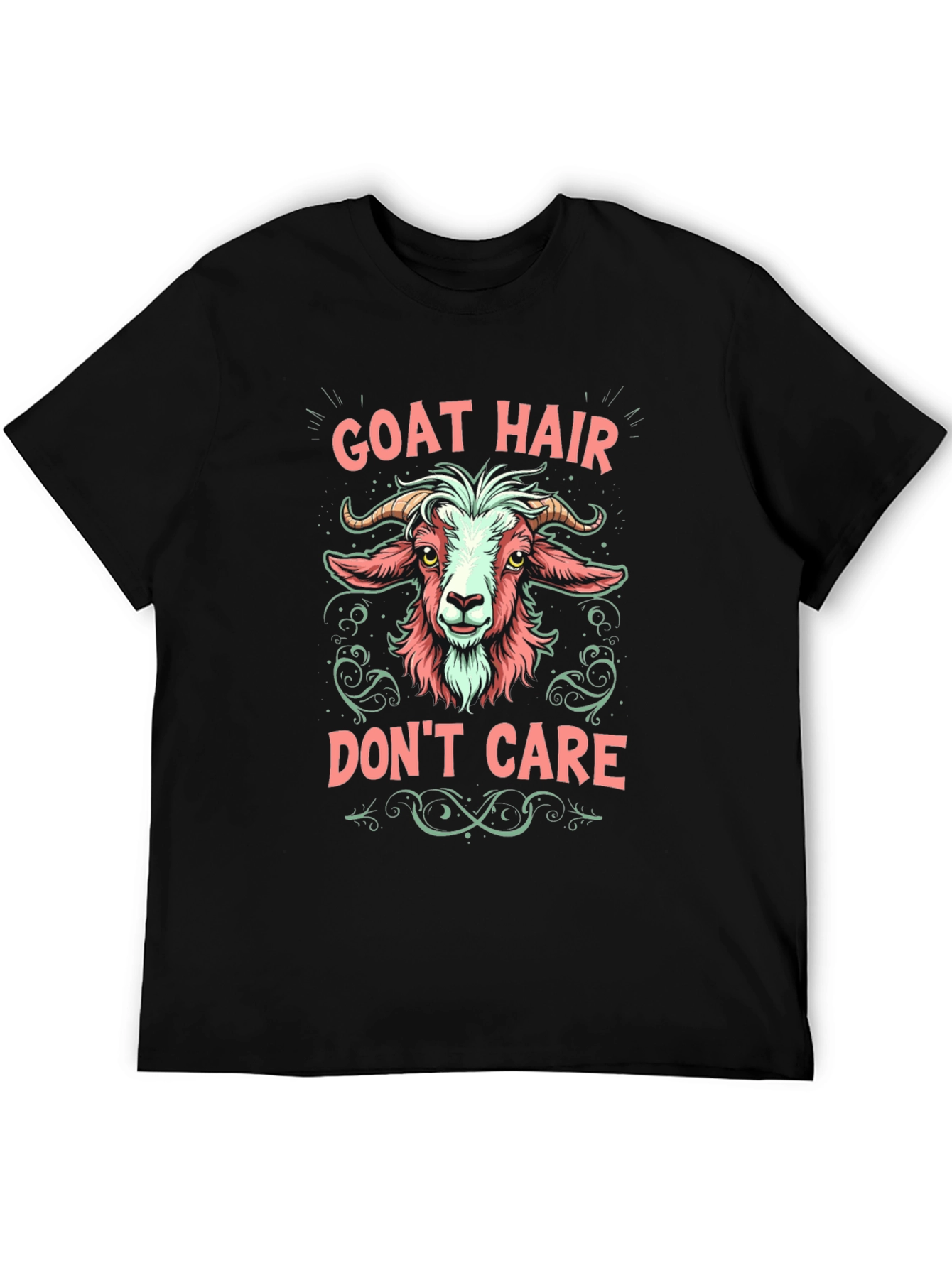 Goat Hair Dont Care Graphic Tee