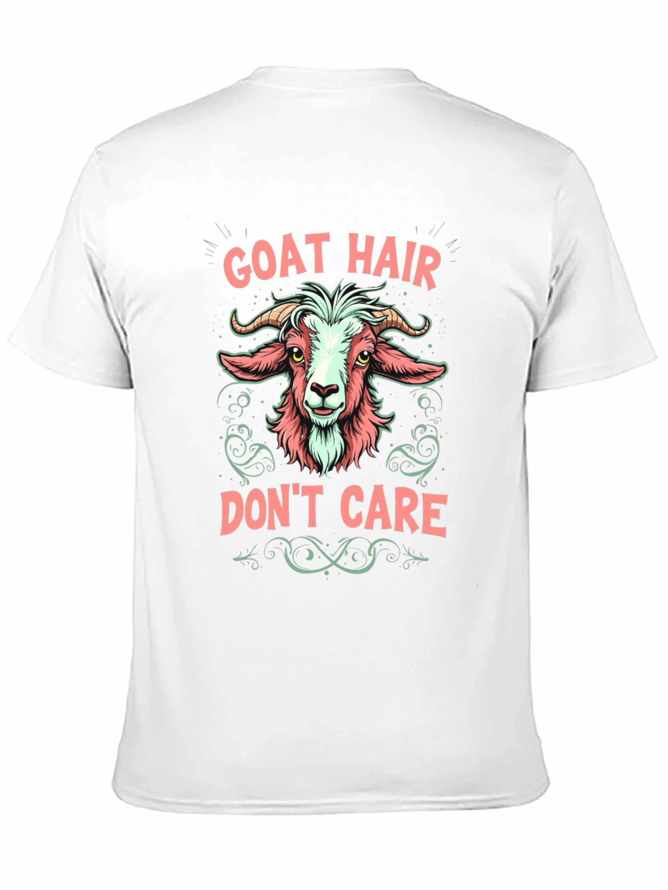 Goat Hair Dont Care Graphic Tee