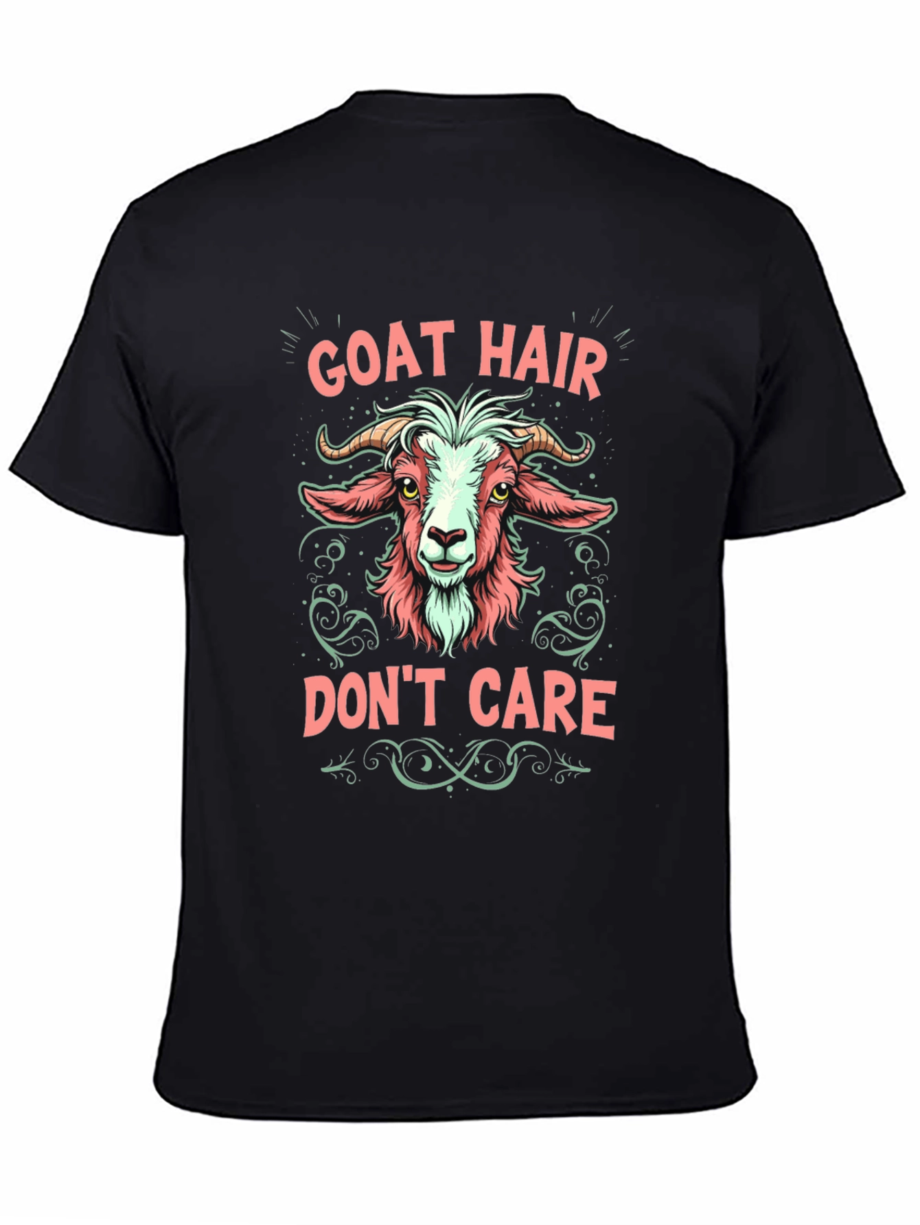 Goat Hair Dont Care Graphic Tee