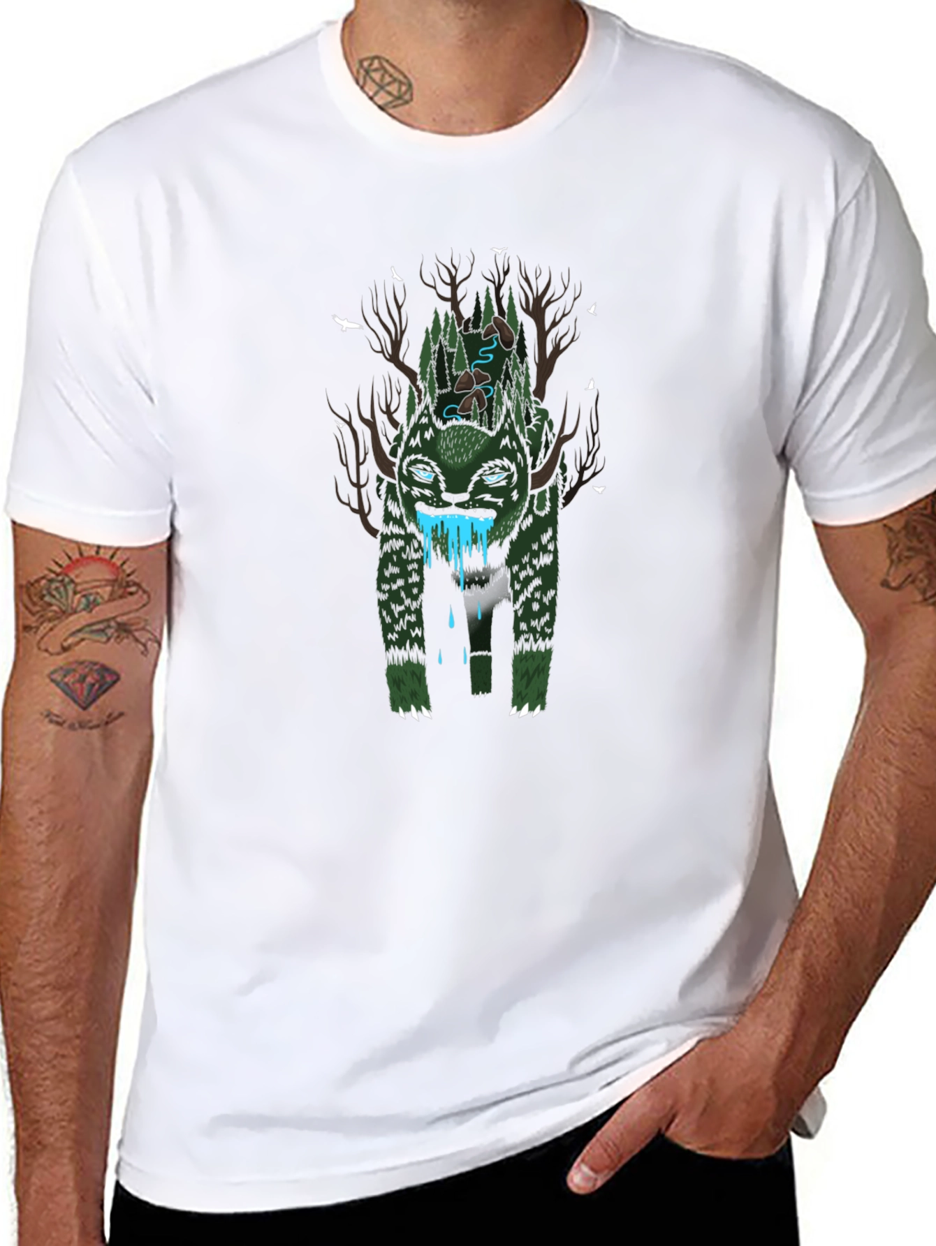 Mystical Forest Creature T-Shirt