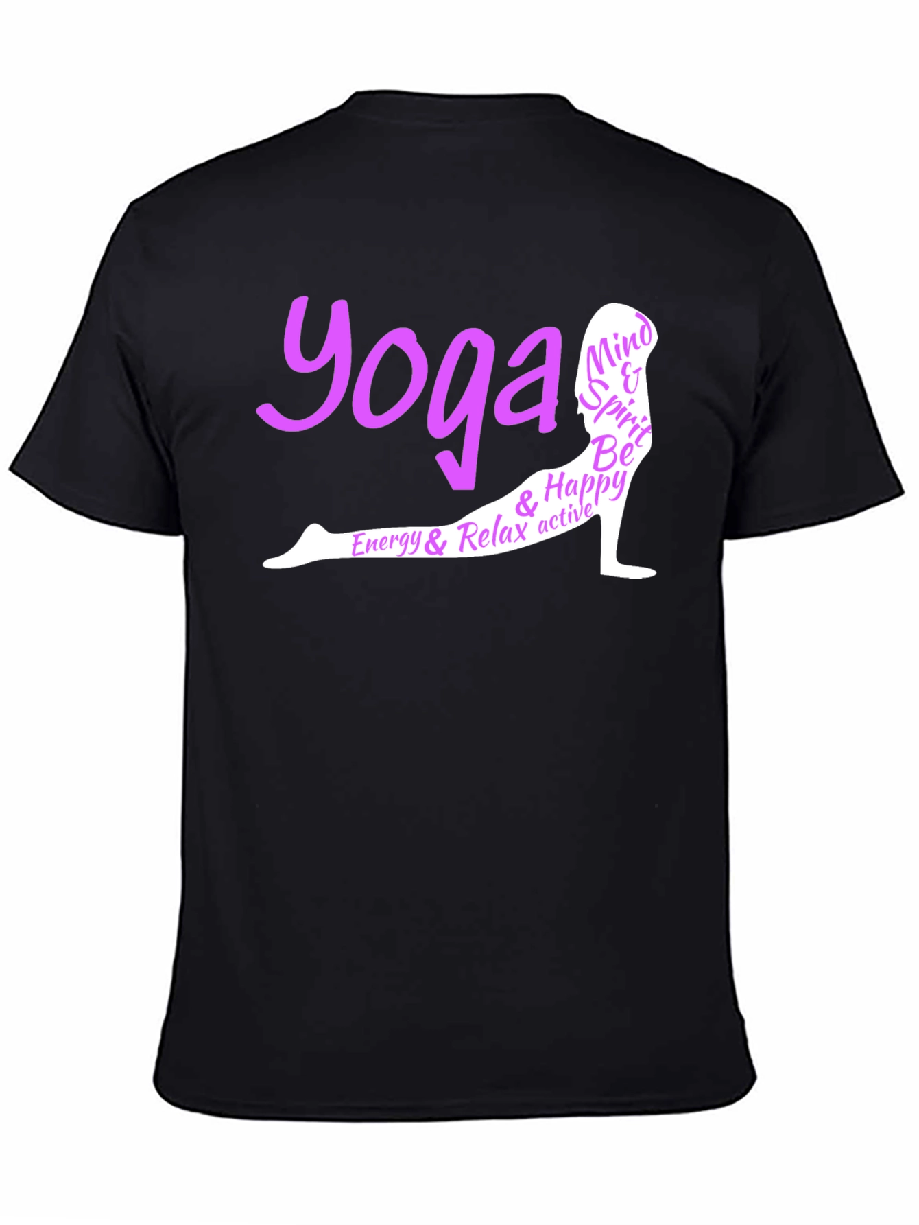 Yoga T-Shirt - Mind Spirit & Body