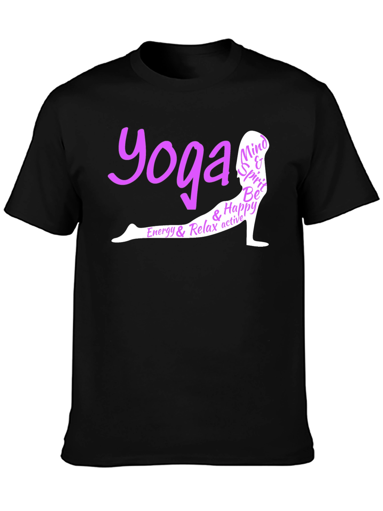 Yoga T-Shirt - Mind Spirit & Body