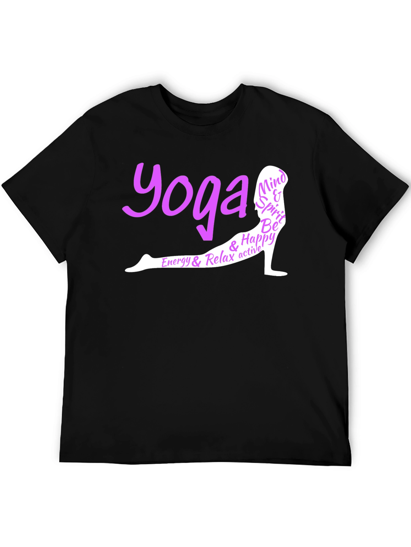 Yoga T-Shirt - Mind Spirit & Body