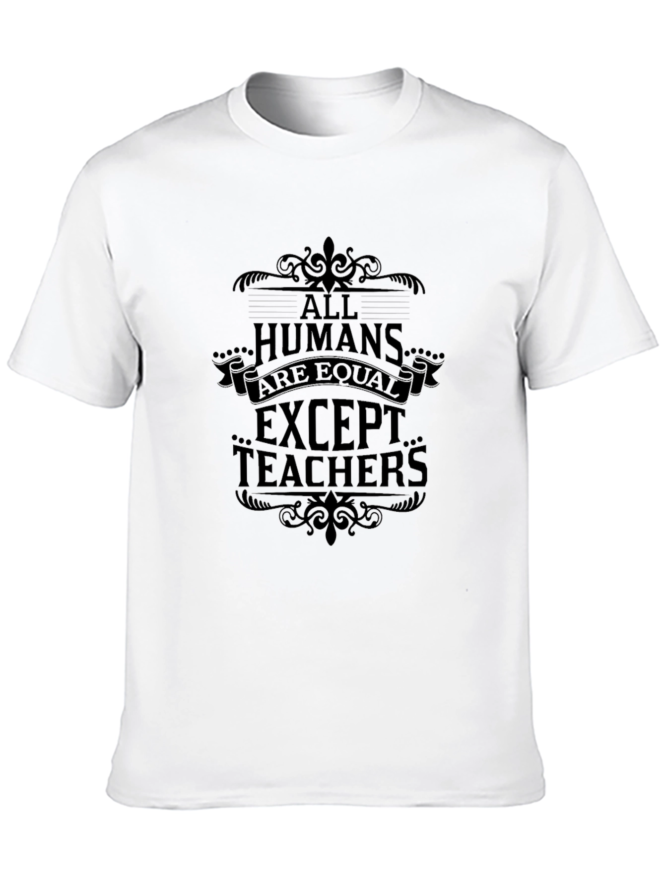 All Humans Are Equal Except Teachers Graphic Tee