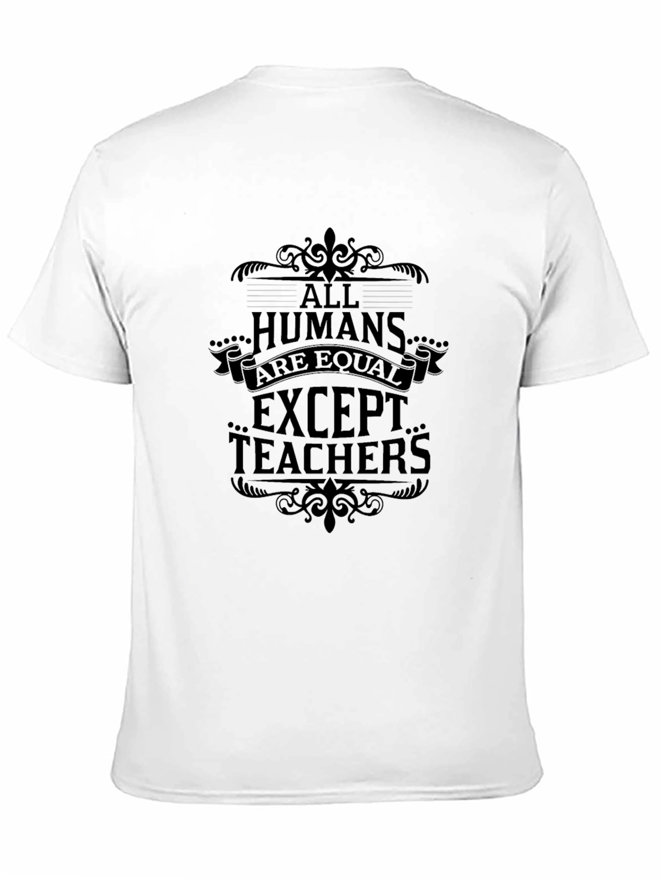 All Humans Are Equal Except Teachers Graphic Tee