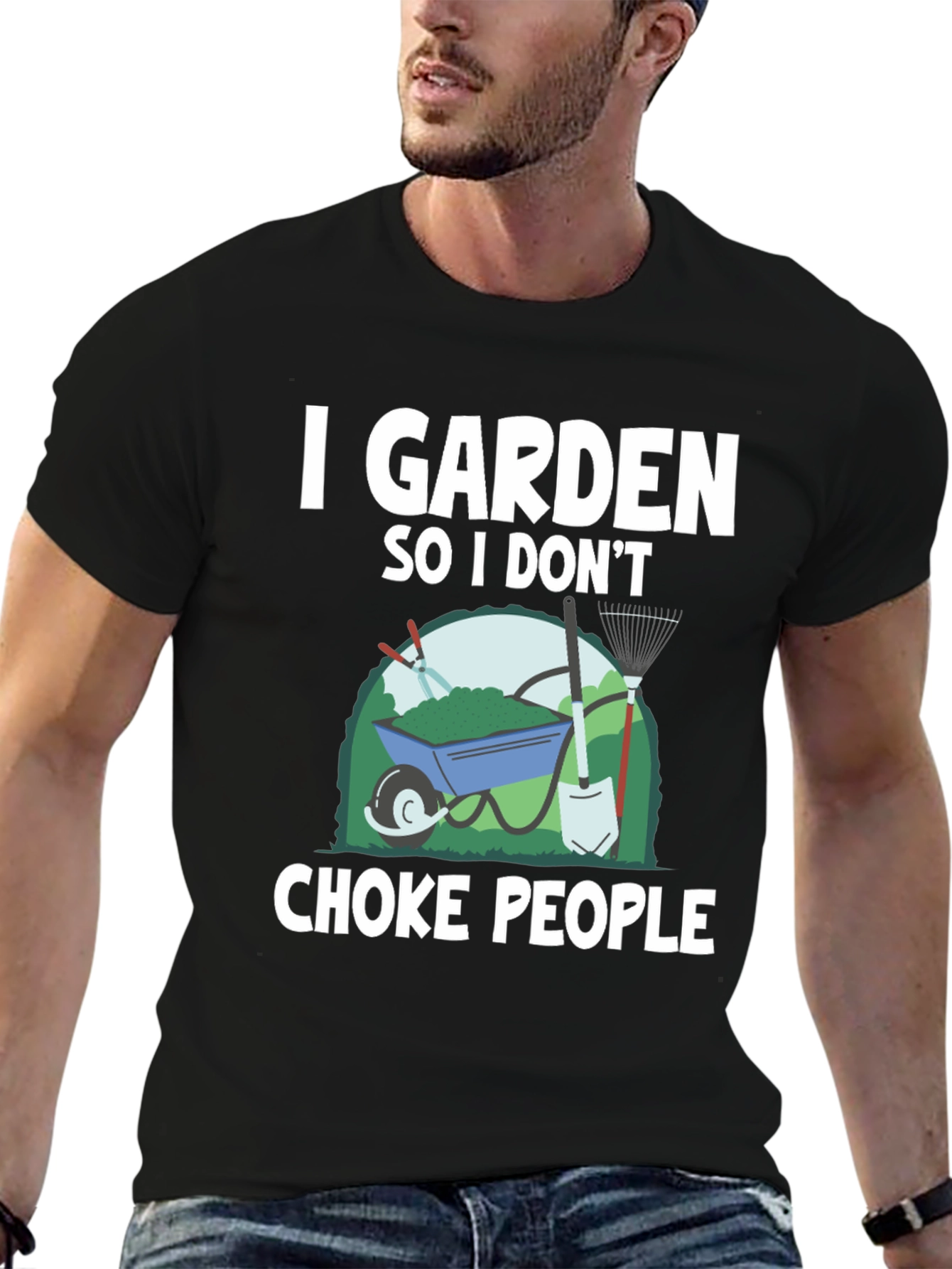 I Garden So I Dont Choke People T-Shirt