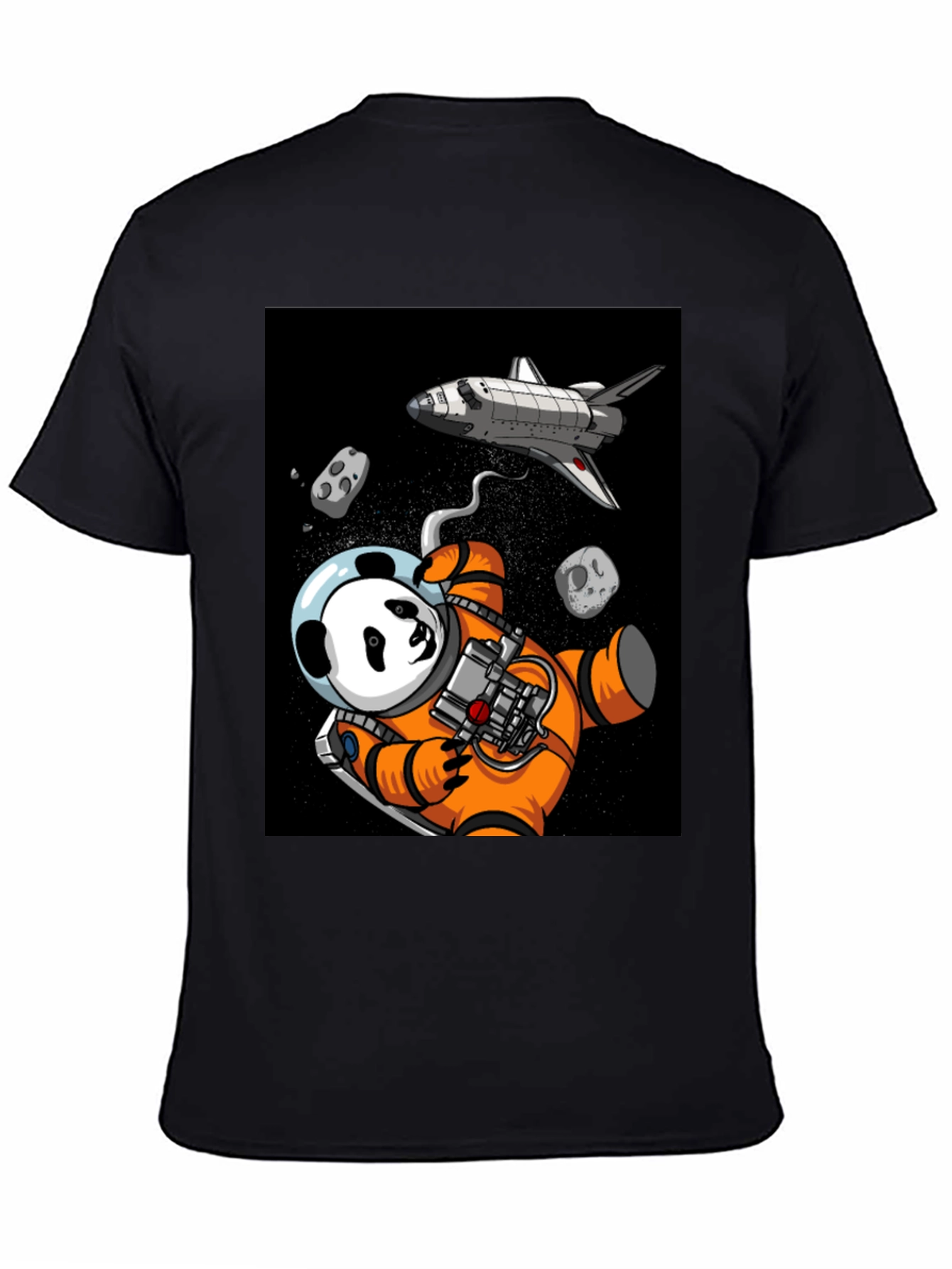 Space Panda Graphic Tee - Explore the Cosmos!