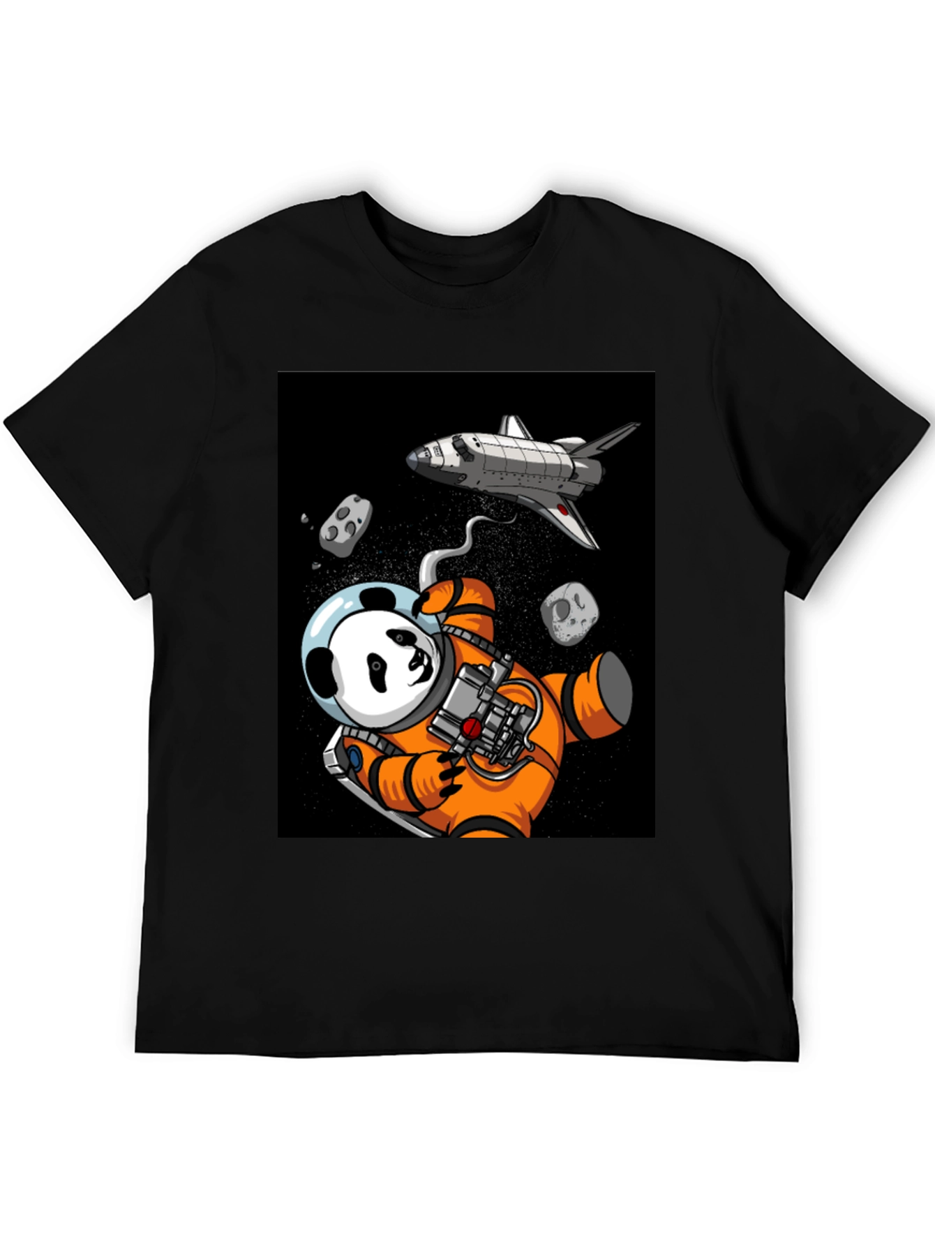 Space Panda Graphic Tee - Explore the Cosmos!