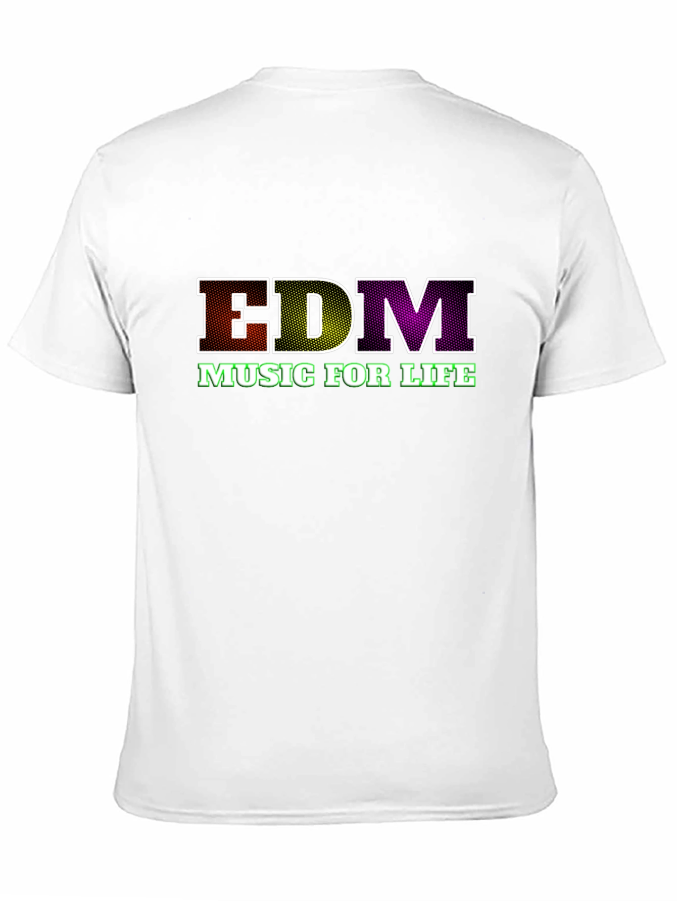 EDM Music for Life Black T-Shirt