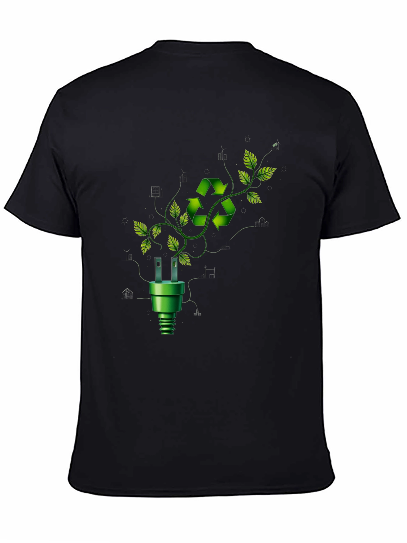 Eco-Friendly Recycle Symbol T-Shirt
