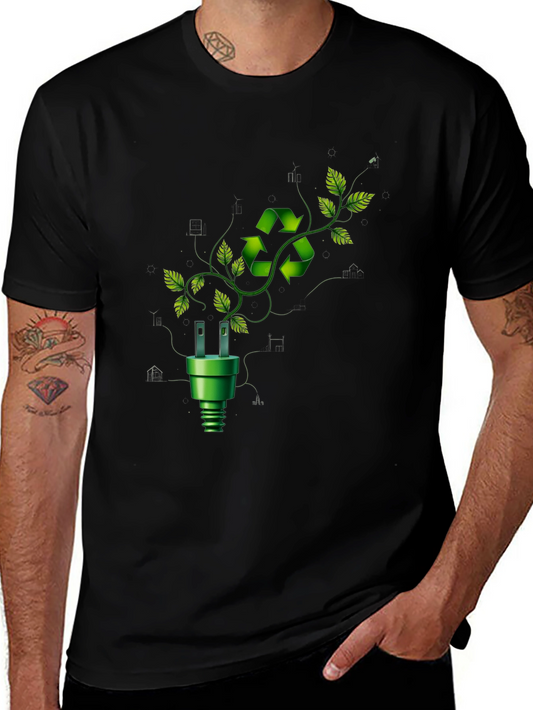 Eco-Friendly Recycle Symbol T-Shirt