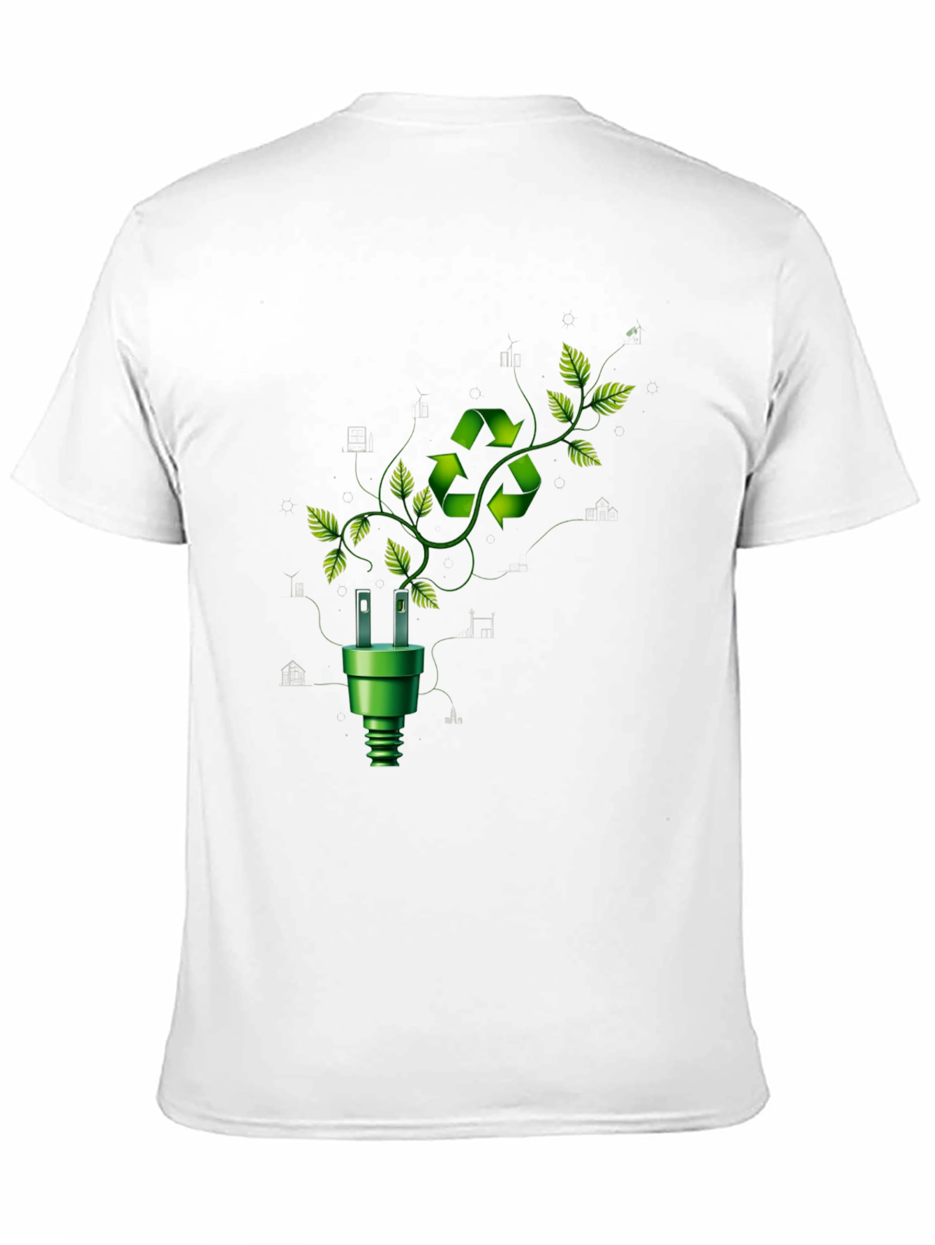Eco-Friendly Recycle Symbol T-Shirt