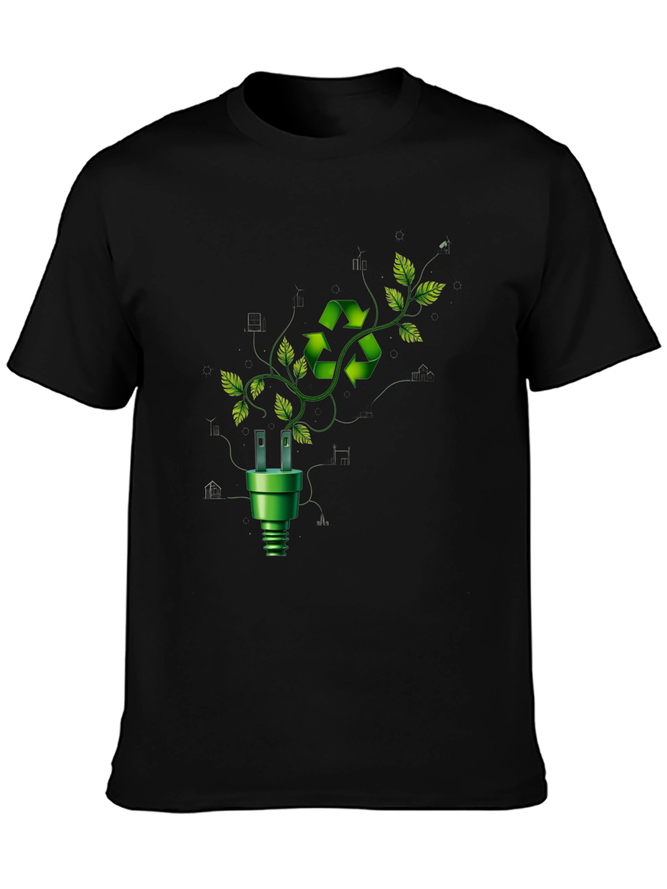 Eco-Friendly Recycle Symbol T-Shirt