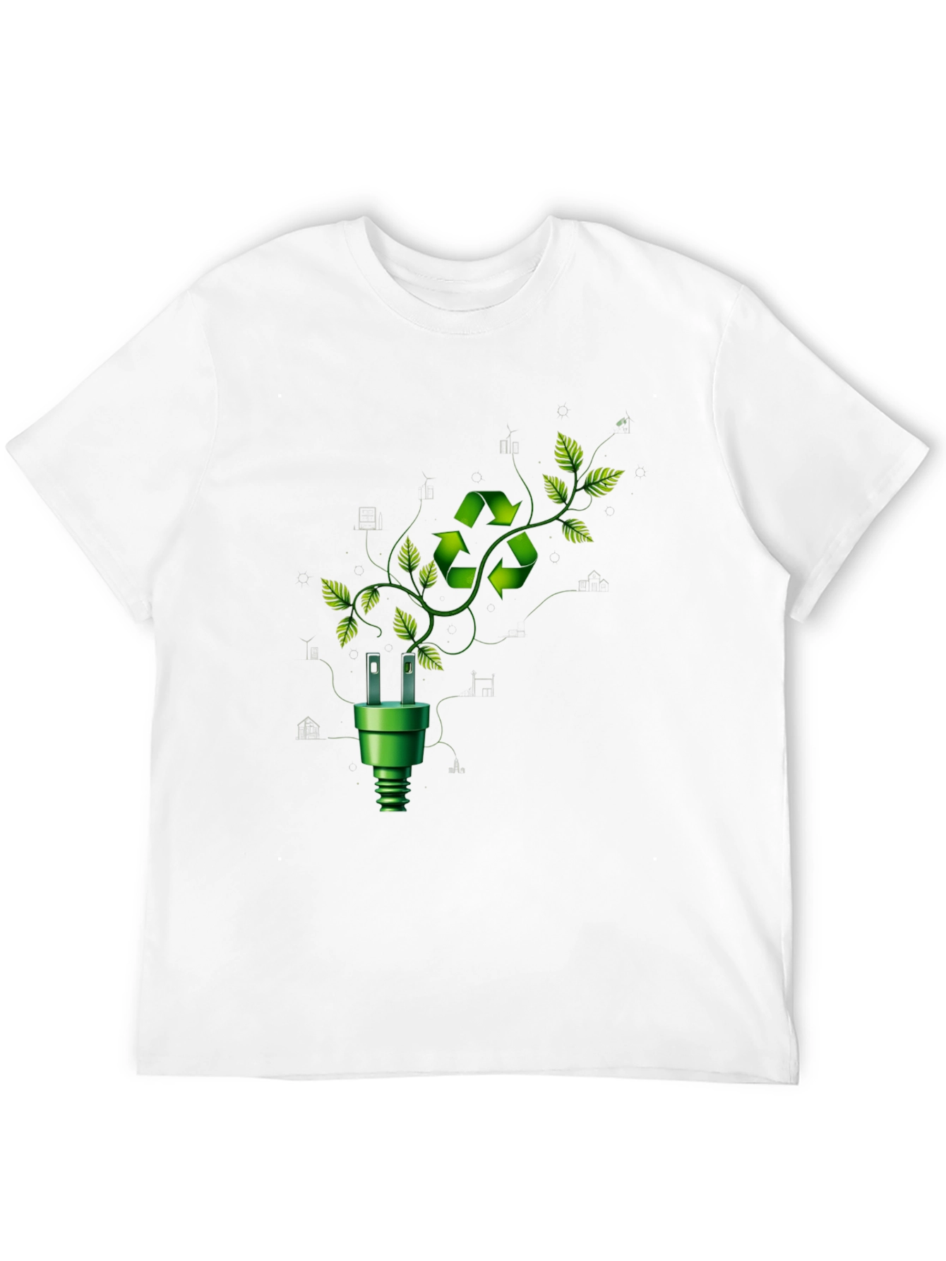 Eco-Friendly Recycle Symbol T-Shirt