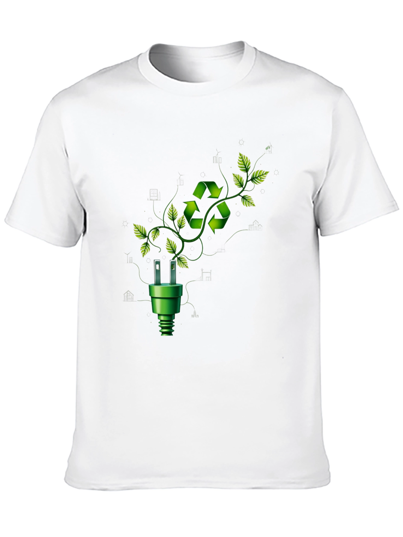 Eco-Friendly Recycle Symbol T-Shirt