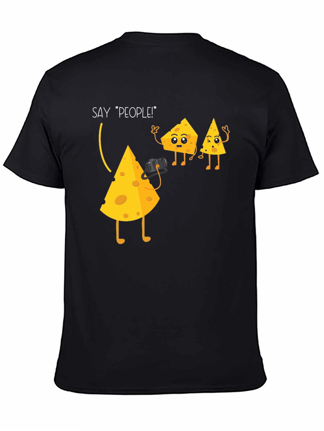 Cheese Say People Funny Graphic T-Shirt