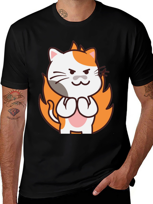 Grumpy Cat T-Shirt - Mens Black Graphic Tee
