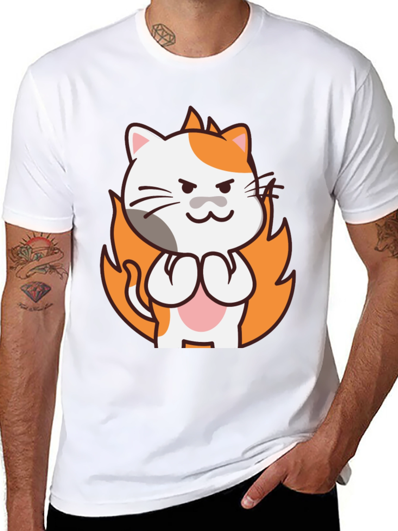 Grumpy Cat T-Shirt - Mens Black Graphic Tee