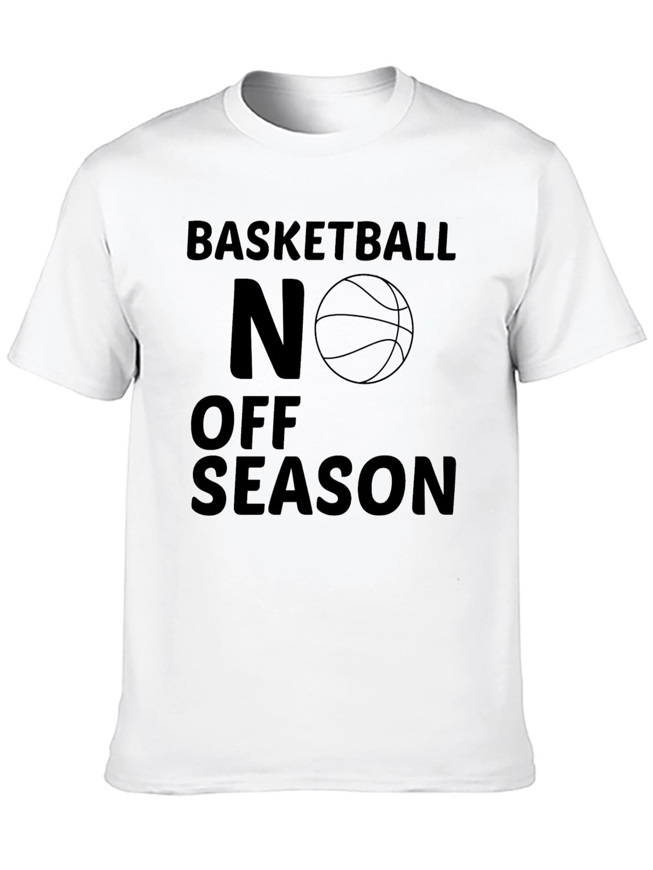 Basketball No Off Season Black T-Shirt