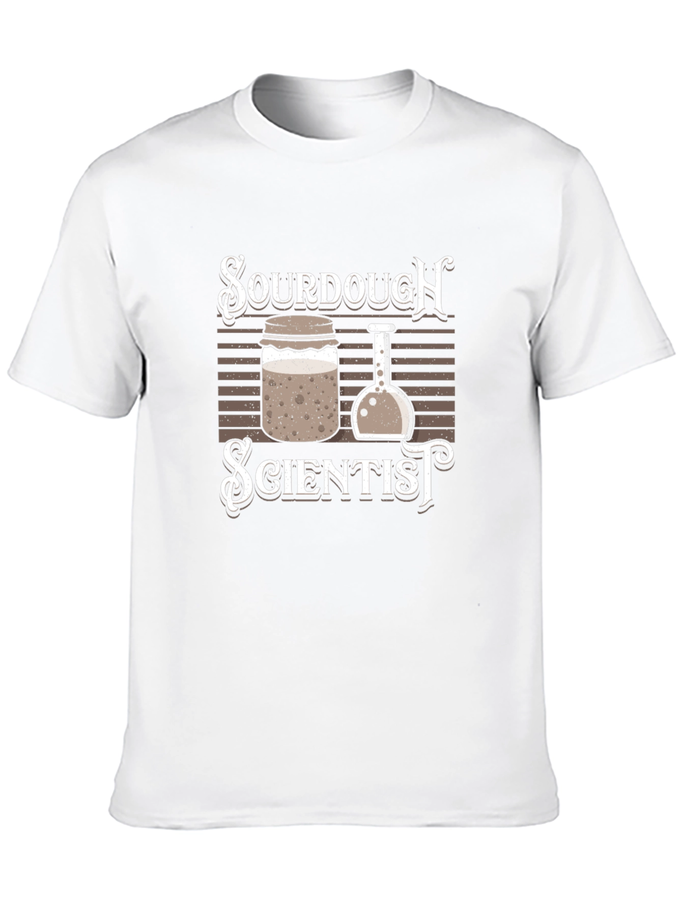 Sourdough Scientist Graphic T-Shirt - Baking Enthusiast Apparel