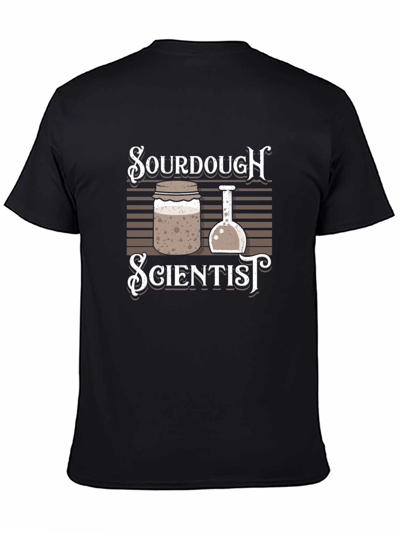 Sourdough Scientist Graphic T-Shirt - Baking Enthusiast Apparel
