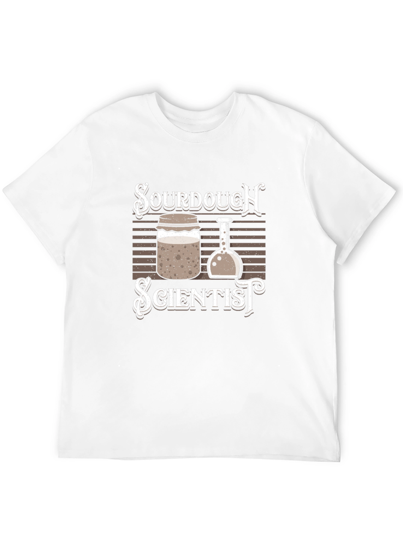 Sourdough Scientist Graphic T-Shirt - Baking Enthusiast Apparel