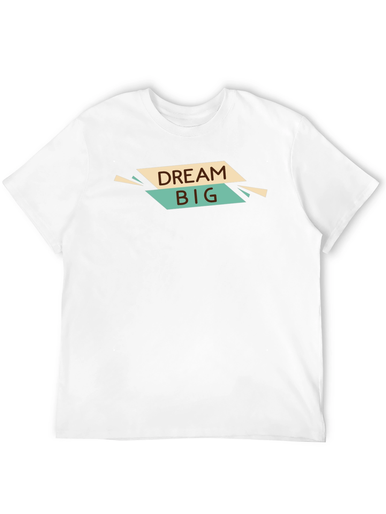 Dream Big Graphic Tee - Stylish Black T-Shirt