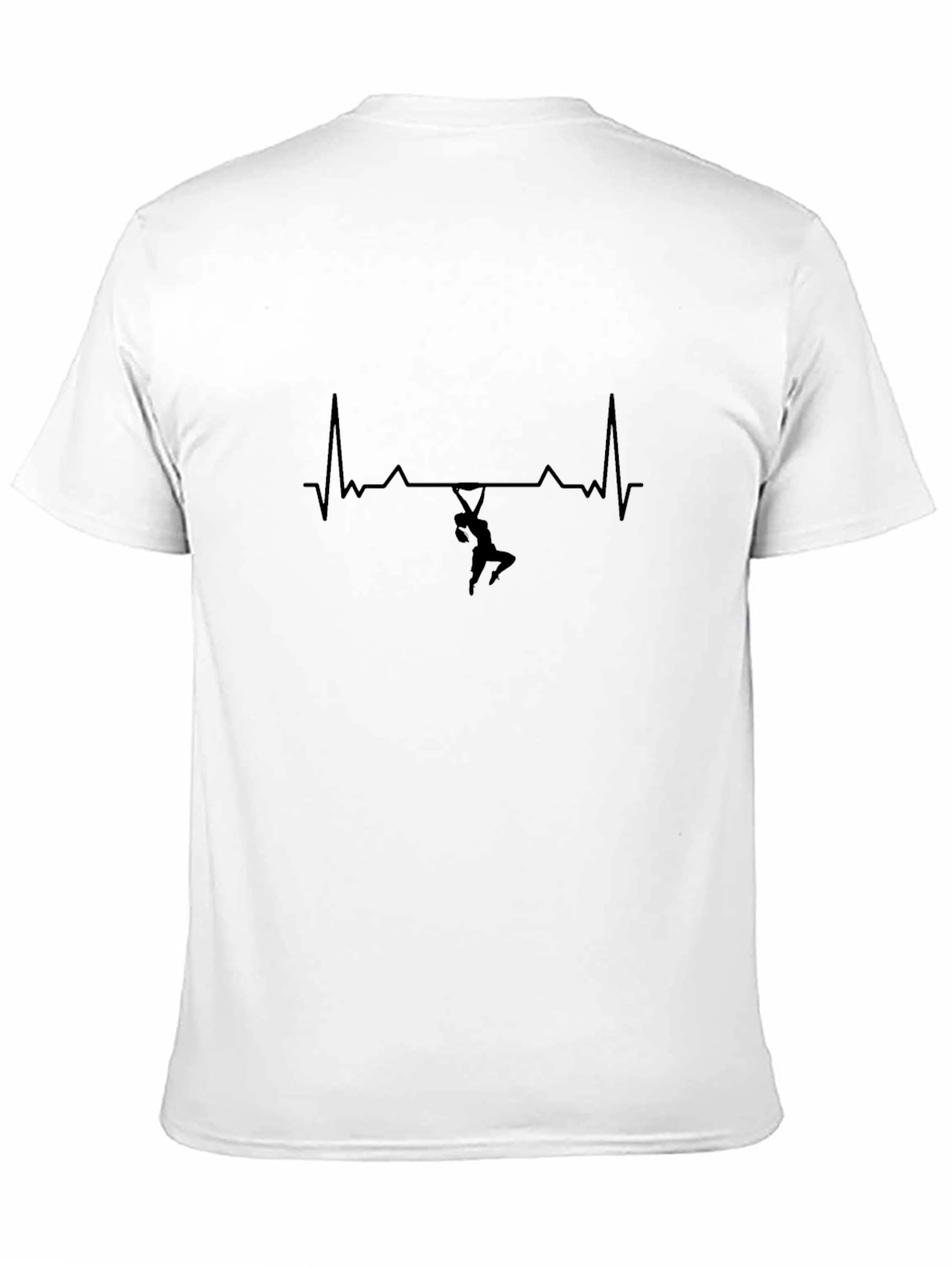 Heartbeat Climbing T-Shirt - Black