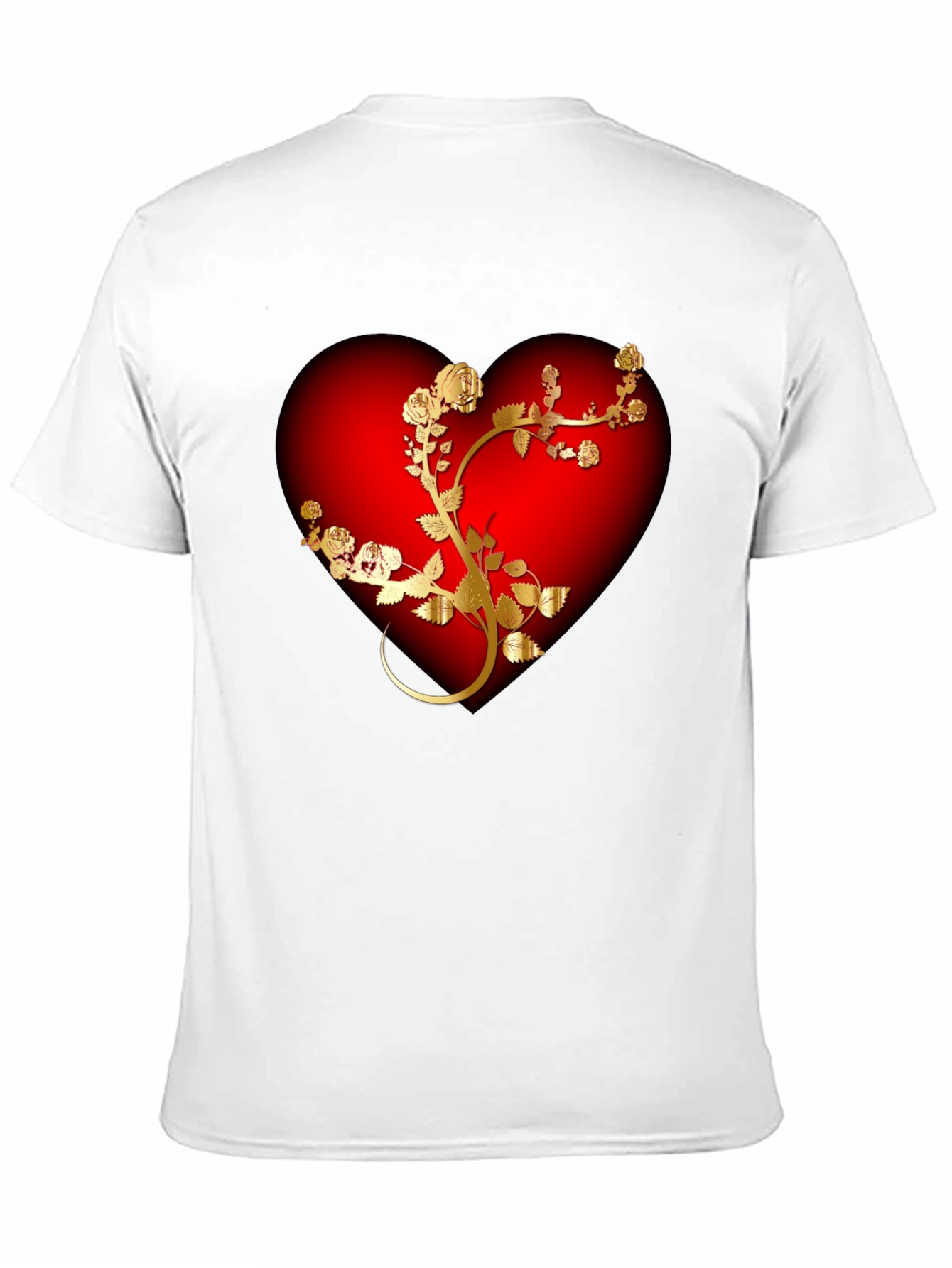 Floral Heart Graphic Tee