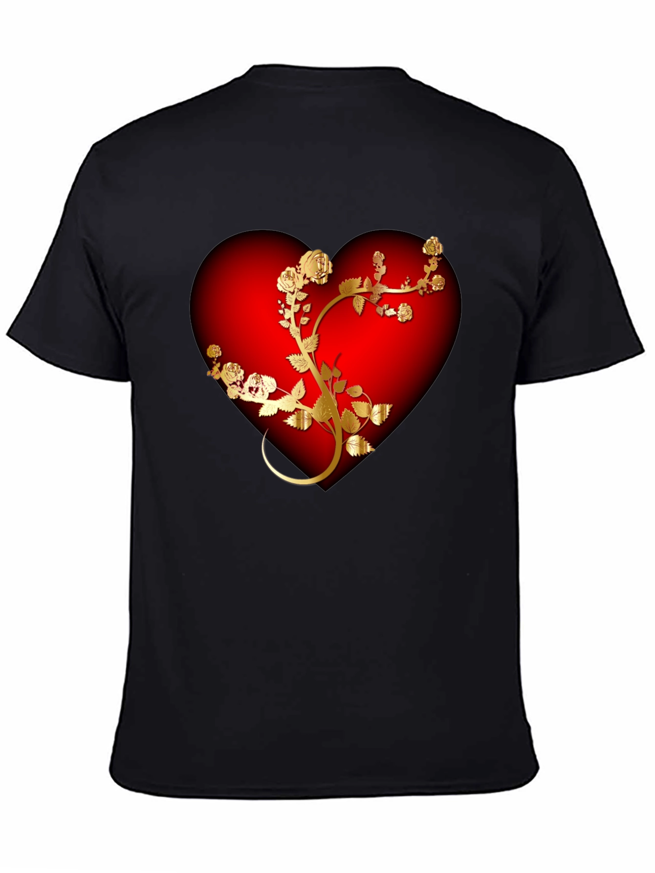 Floral Heart Graphic Tee