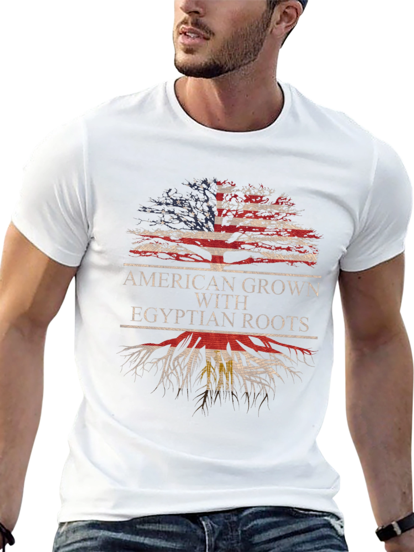 American Grown Egyptian Roots T-Shirt