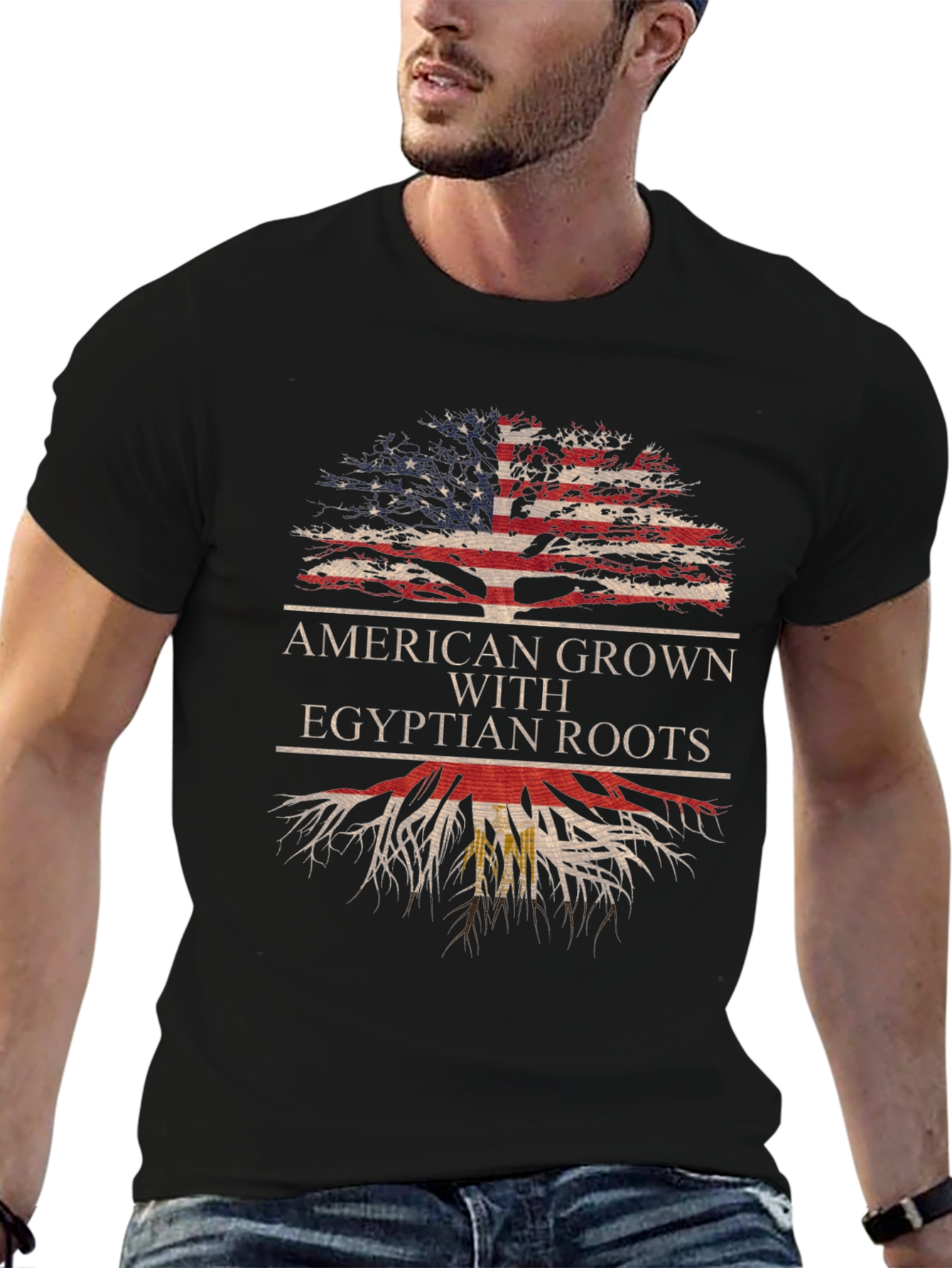 American Grown Egyptian Roots T-Shirt