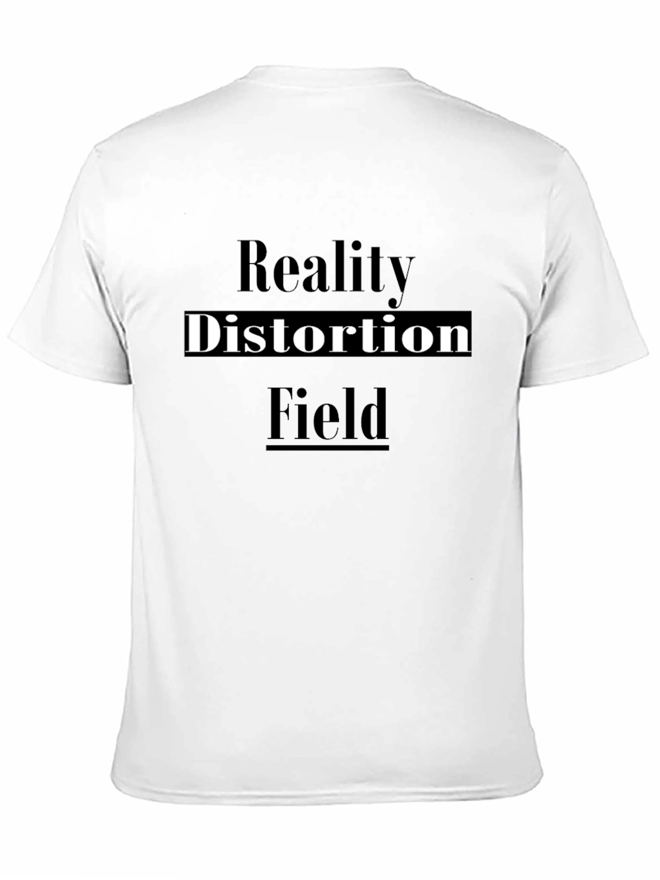 Reality Distortion Field Graphic Tee - Black