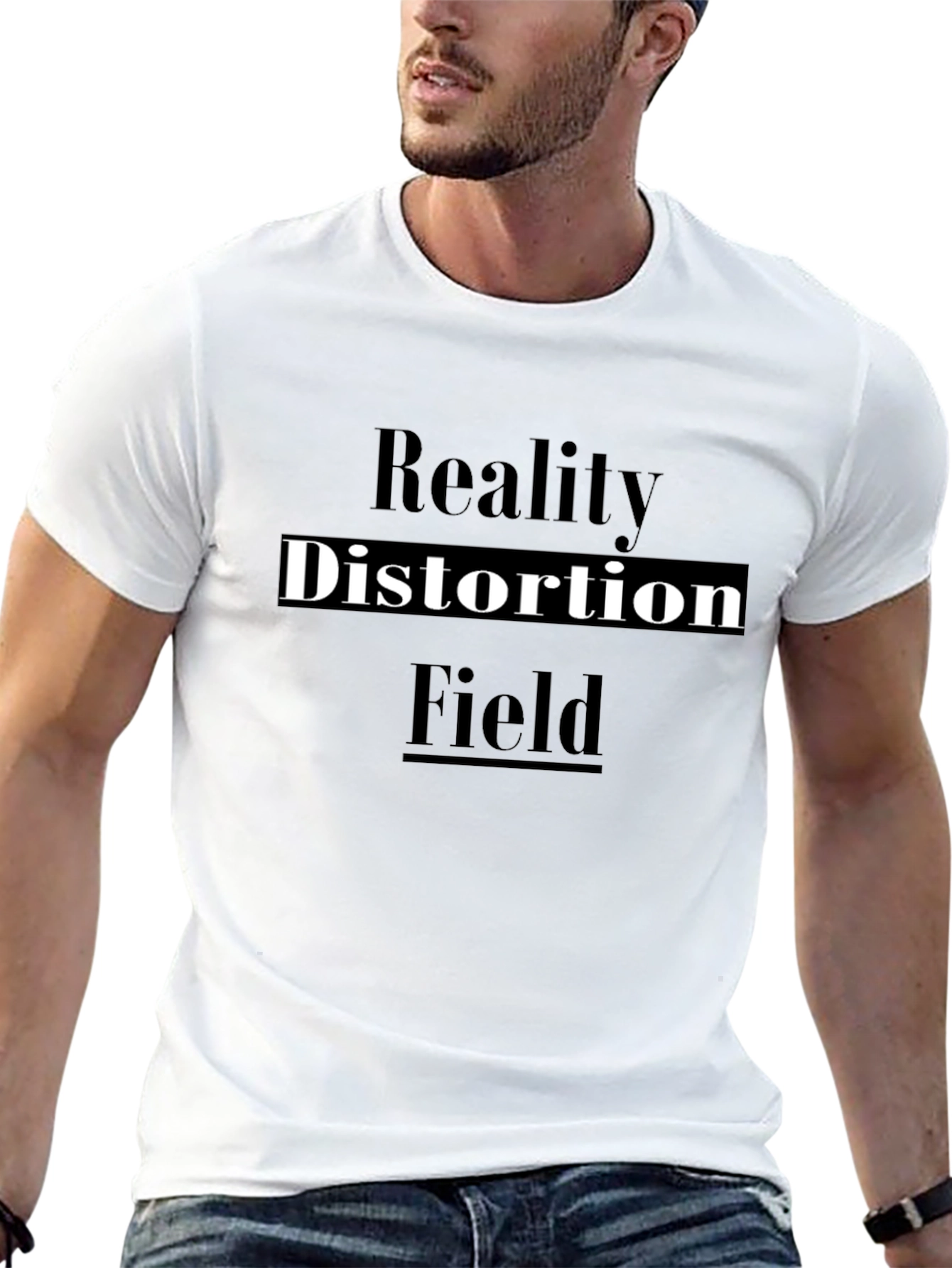 Reality Distortion Field Graphic Tee - Black