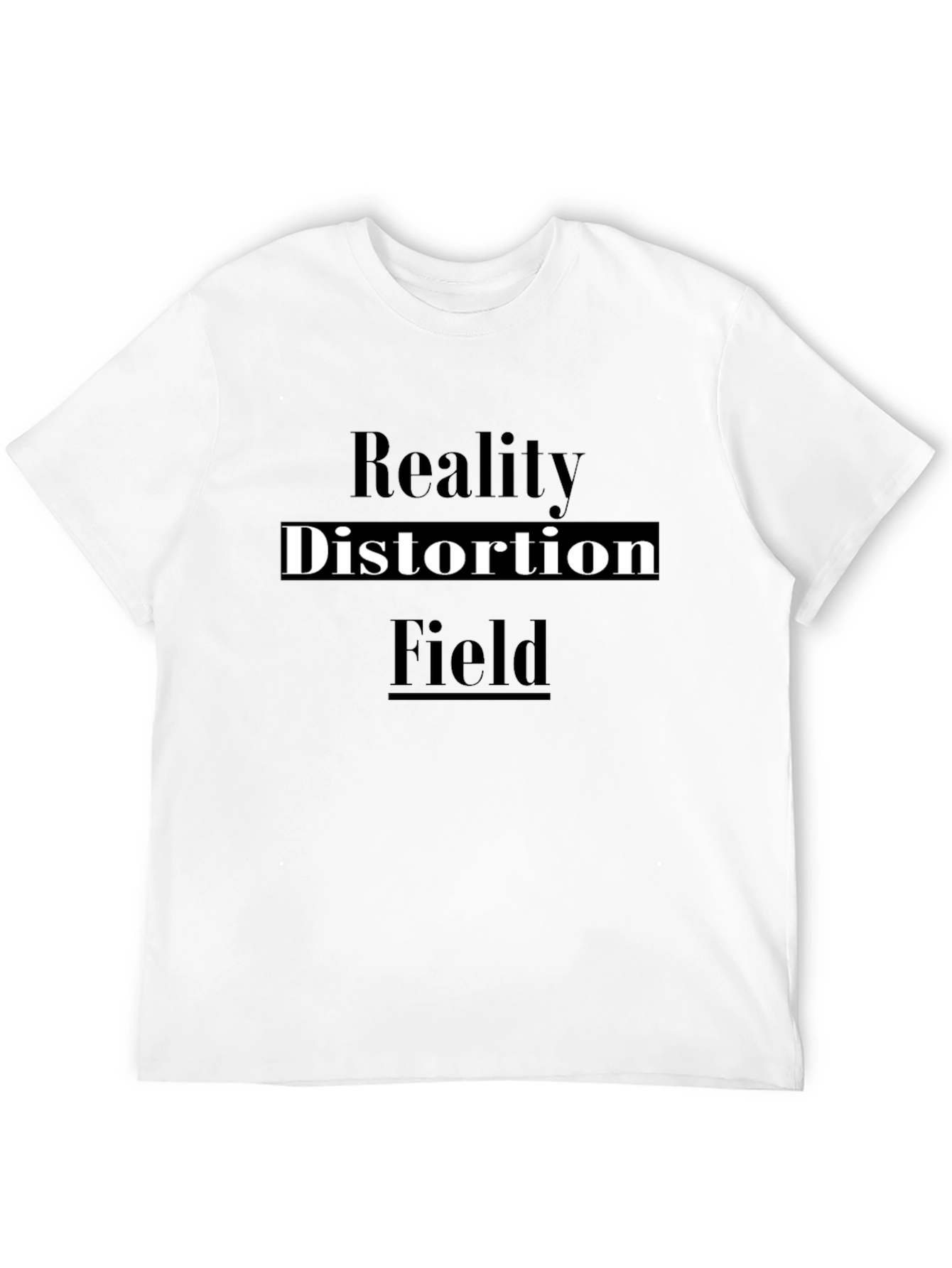 Reality Distortion Field Graphic Tee - Black